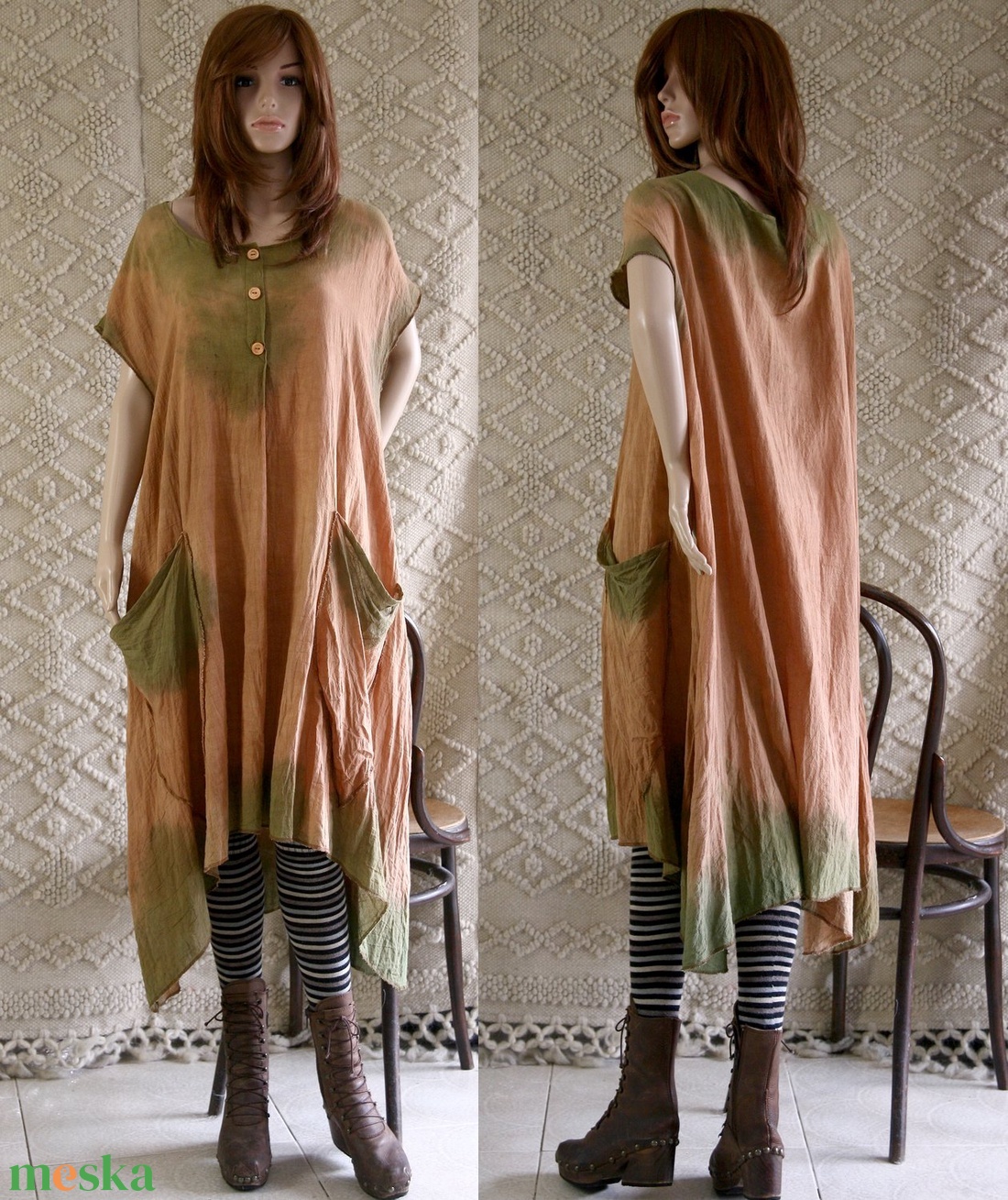 LEVÉLRUHA: MATILDA - artsy lagenlook design ruha / csau - ruha & divat - női ruha - ruha - Meska.hu LEVÉLRUHA: MATILDA - artsy lagenlook design ruha / csau - ruha & divat - női ruha - ruha - Meska.hu