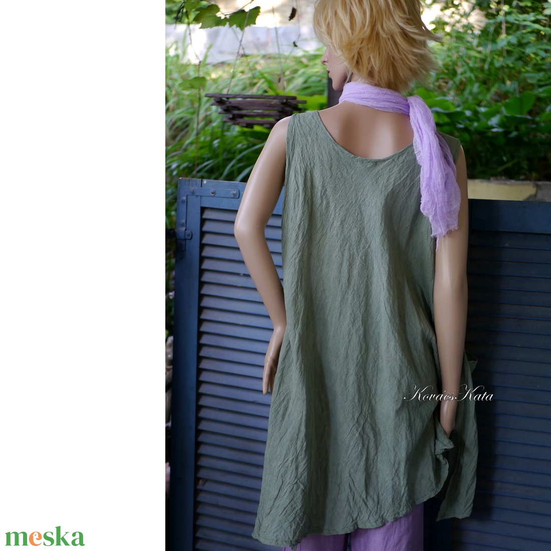 KARINA / zöld - artsy lagenlook tunika - ruha & divat - női ruha - tunika - Meska.hu KARINA / zöld - artsy lagenlook tunika - ruha & divat - női ruha - tunika - Meska.hu