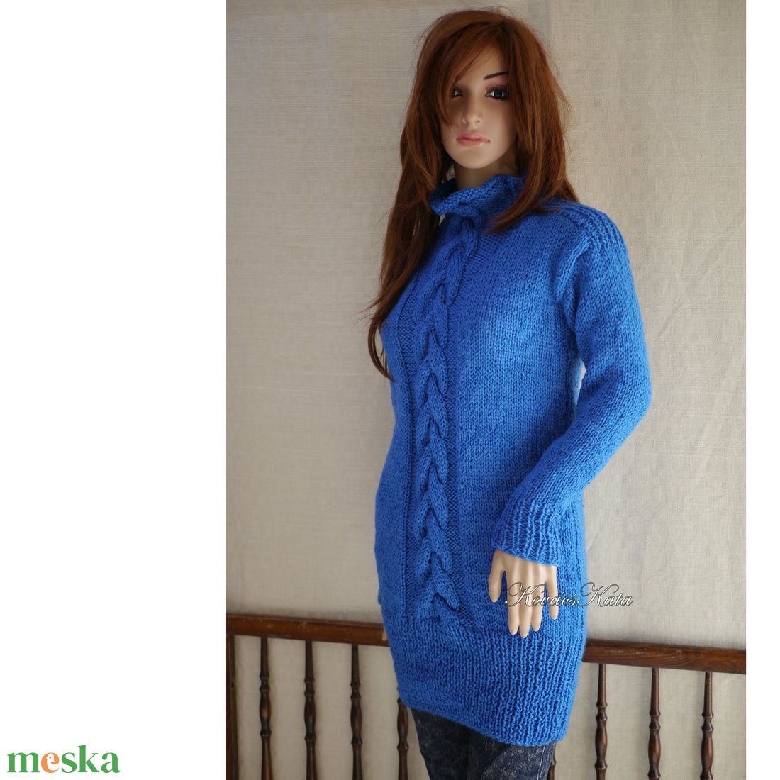 KEIRA - kézzel kötött maxi pulóver, pulóver-ruha - ruha & divat - női ruha - pulóver & kardigán - Meska.hu KEIRA - kézzel kötött maxi pulóver, pulóver-ruha - ruha & divat - női ruha - pulóver & kardigán - Meska.hu