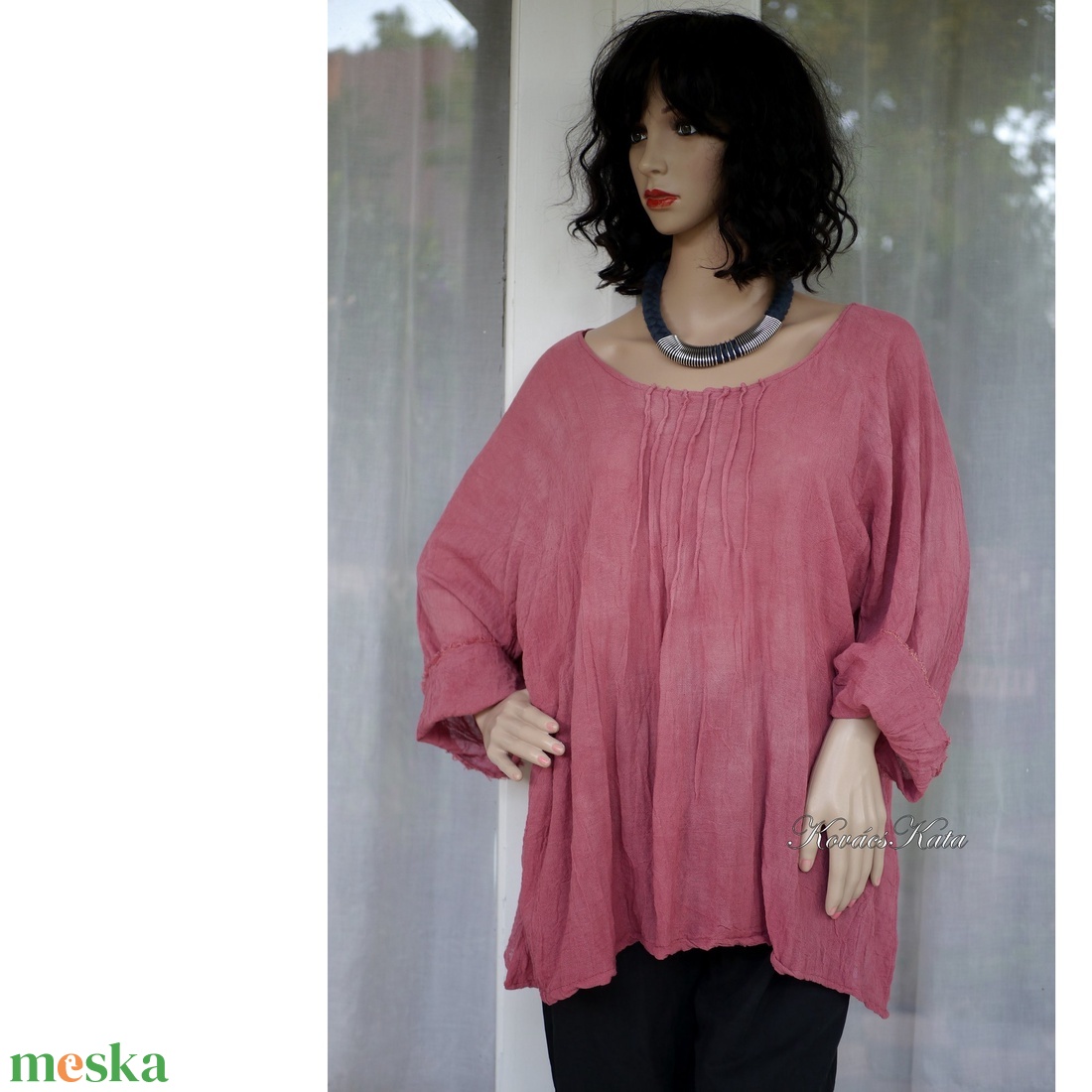 TERESA/téglaszín - babydoll-tunika, kismama ruha - ruha & divat - női ruha - kismamaruha - Meska.hu TERESA/téglaszín - babydoll-tunika, kismama ruha - ruha & divat - női ruha - kismamaruha - Meska.hu