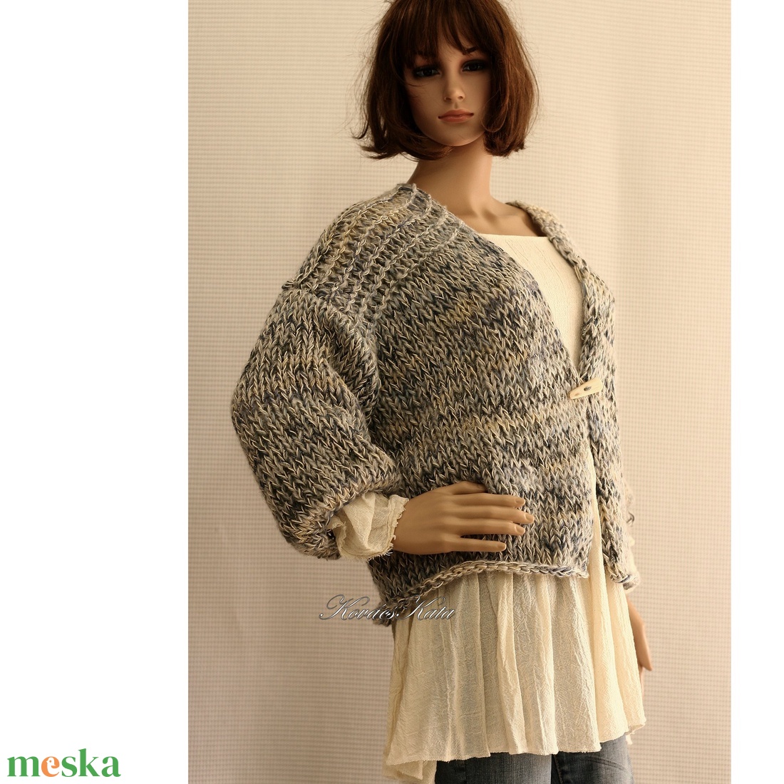 DARLING / ADRIA - kézzel kötött lagenlook kabátka, kardigán - ruha & divat - női ruha - pulóver - Meska.hu DARLING / ADRIA - kézzel kötött lagenlook kabátka, kardigán - ruha & divat - női ruha - pulóver - Meska.hu