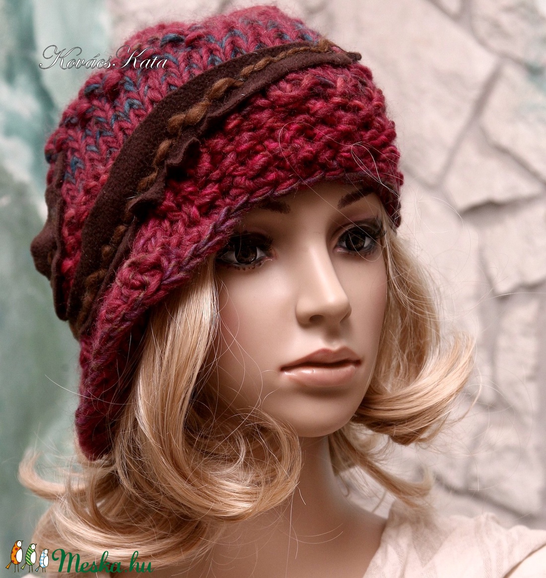 CLOCHE-ART kötött kalap, sapka - ruha & divat - sál, sapka, kendő - kalap - Meska.hu CLOCHE-ART kötött kalap, sapka - ruha & divat - sál, sapka, kendő - kalap - Meska.hu