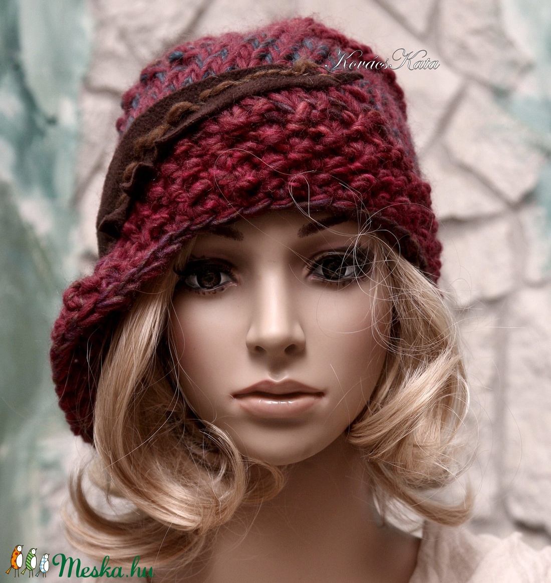 CLOCHE-ART kötött kalap, sapka - ruha & divat - sál, sapka, kendő - kalap - Meska.hu CLOCHE-ART kötött kalap, sapka - ruha & divat - sál, sapka, kendő - kalap - Meska.hu