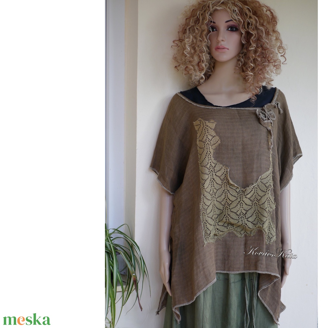LIA TUNIKA - artsy design blúz XXL - ruha & divat - női ruha - tunika - Meska.hu LIA TUNIKA - artsy design blúz XXL - ruha & divat - női ruha - tunika - Meska.hu