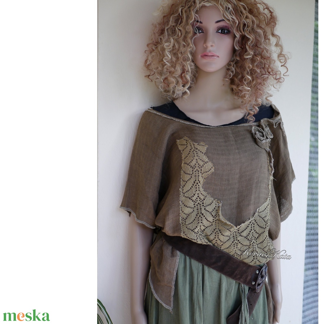LIA TUNIKA - artsy design blúz XXL - ruha & divat - női ruha - tunika - Meska.hu LIA TUNIKA - artsy design blúz XXL - ruha & divat - női ruha - tunika - Meska.hu