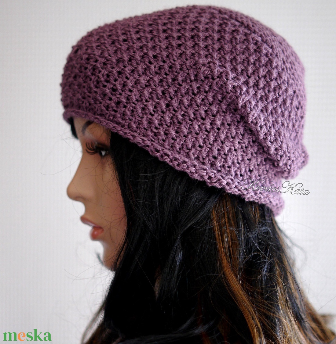 LIBERTY / beanie - kézzel kötött exkluzív alpaka-selyem sapka / szilva - ruha & divat - sál, sapka, kendő - sapka - Meska.hu LIBERTY / beanie - kézzel kötött exkluzív alpaka-selyem sapka / szilva - ruha & divat - sál, sapka, kendő - sapka - Meska.hu