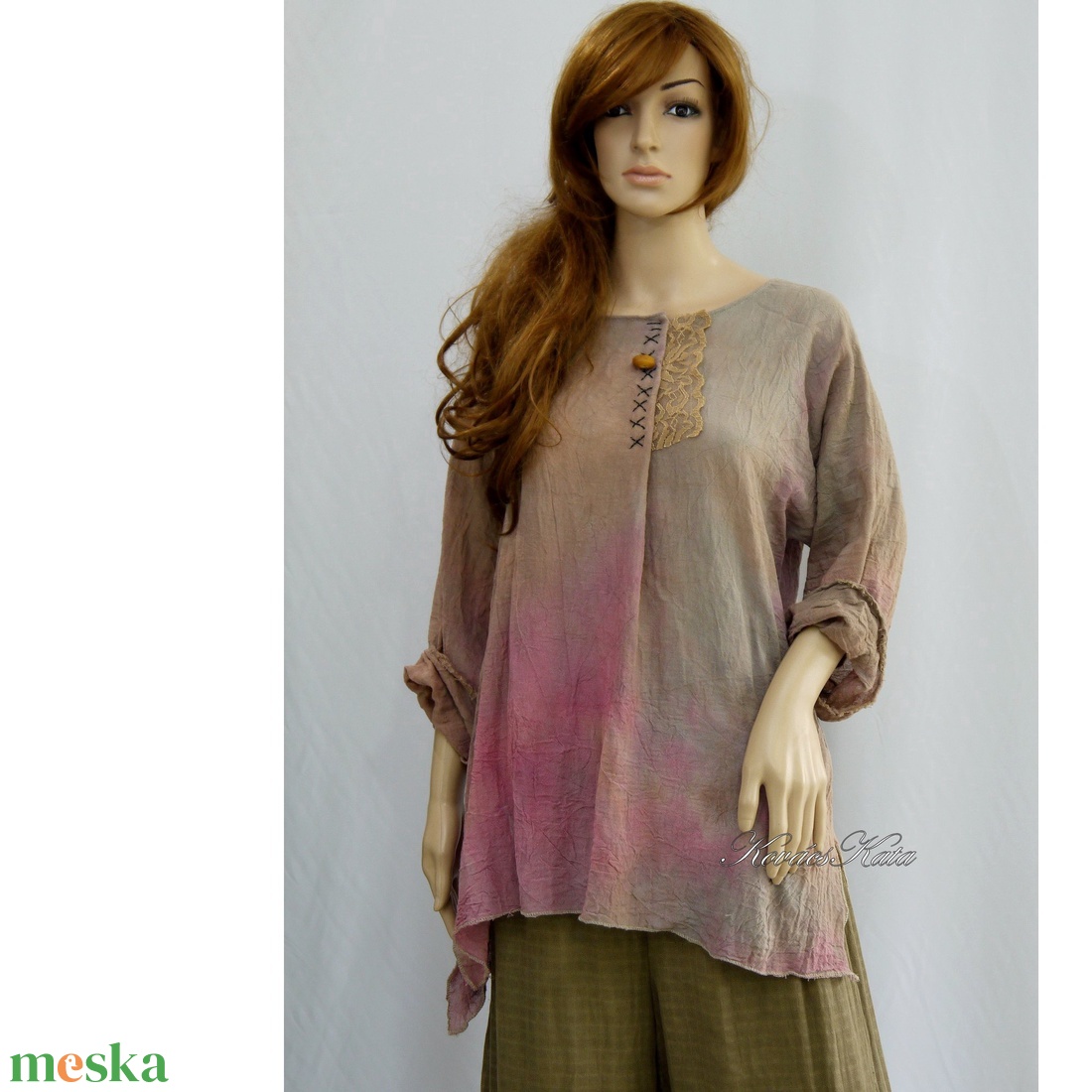 BATIK-SIKK / málnás - design tunika - ruha & divat - női ruha - tunika - Meska.hu BATIK-SIKK / málnás - design tunika - ruha & divat - női ruha - tunika - Meska.hu