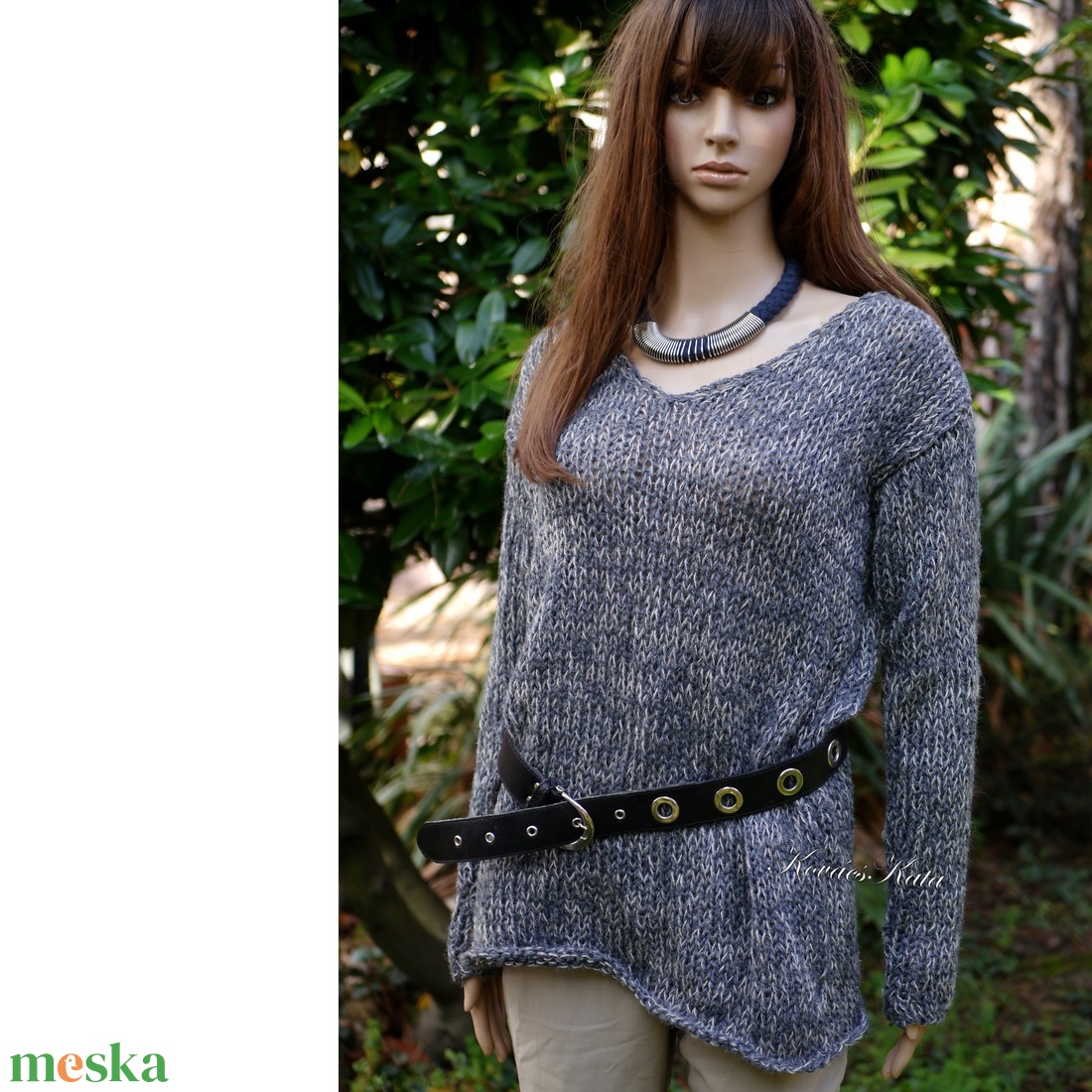 GLAMOUR RUSTIC - kézzel kötött trendi pulóver - ruha & divat - női ruha - pulóver - Meska.hu GLAMOUR RUSTIC - kézzel kötött trendi pulóver - ruha & divat - női ruha - pulóver - Meska.hu
