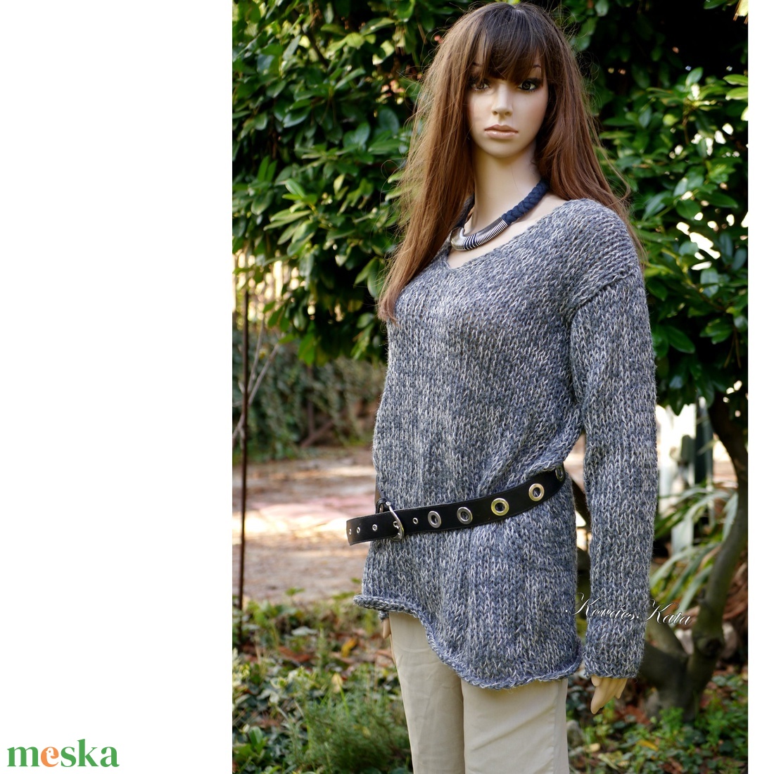 GLAMOUR RUSTIC - kézzel kötött trendi pulóver - ruha & divat - női ruha - pulóver - Meska.hu GLAMOUR RUSTIC - kézzel kötött trendi pulóver - ruha & divat - női ruha - pulóver - Meska.hu