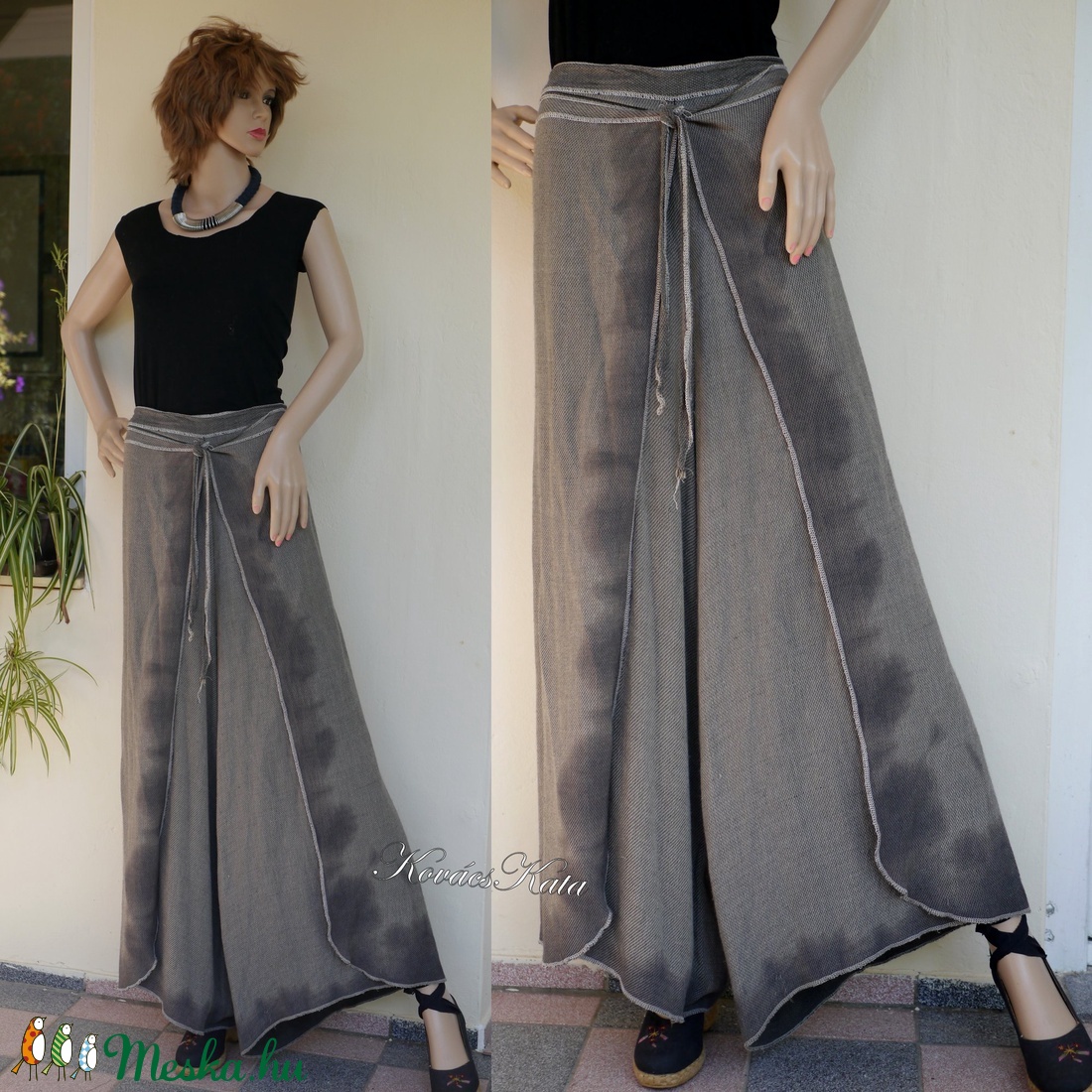 GINGER XXL- grunge szárong nadrág - lagenlook lapnadrág - ruha & divat - női ruha - nadrág - Meska.hu GINGER XXL- grunge szárong nadrág - lagenlook lapnadrág - ruha & divat - női ruha - nadrág - Meska.hu