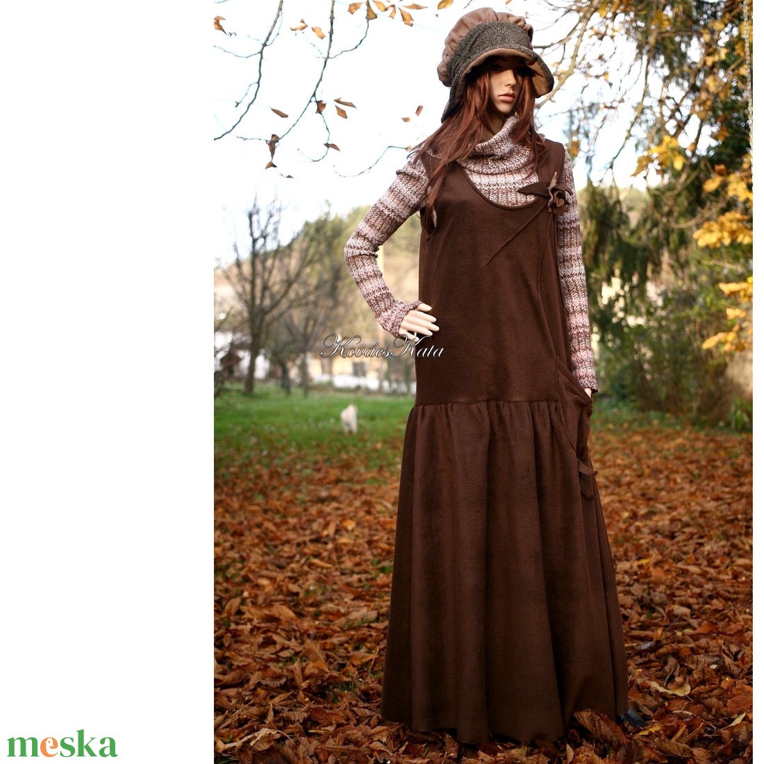 POLÁR KÖTÉNYRUHA - lagenlook hosszú-ruha / bordó - ruha & divat - női ruha - ruha - Meska.hu POLÁR KÖTÉNYRUHA - lagenlook hosszú-ruha / bordó - ruha & divat - női ruha - ruha - Meska.hu