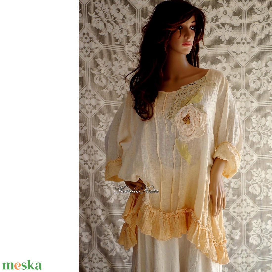 LINETTE - art to wear tunika - ruha & divat - női ruha - tunika - Meska.hu LINETTE - art to wear tunika - ruha & divat - női ruha - tunika - Meska.hu