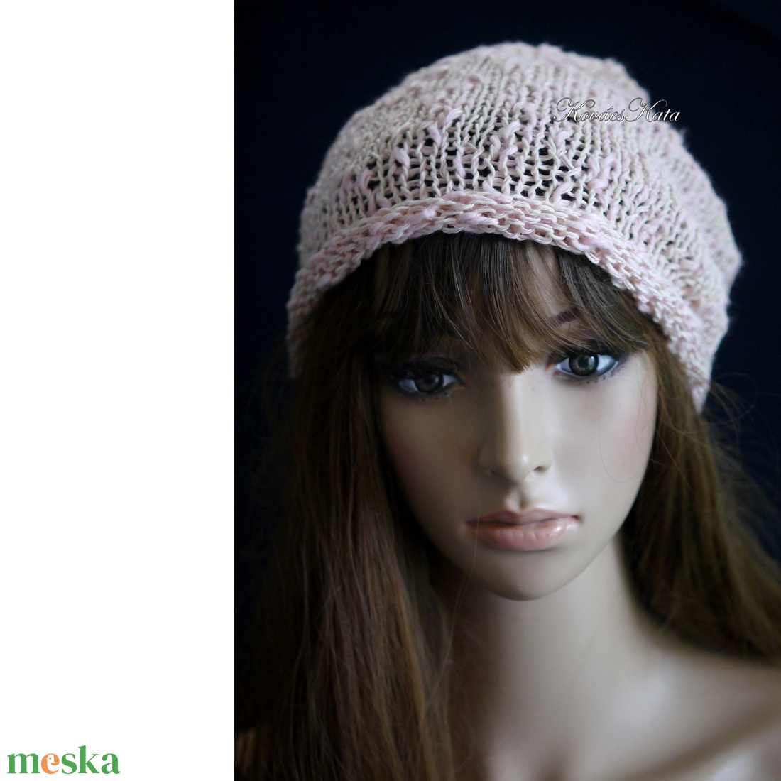BEANIE / körte - trendi kézzel kötött pamut sapka / rózsaszín - ruha & divat - sál, sapka, kendő - sapka - Meska.hu BEANIE / körte - trendi kézzel kötött pamut sapka / rózsaszín - ruha & divat - sál, sapka, kendő - sapka - Meska.hu