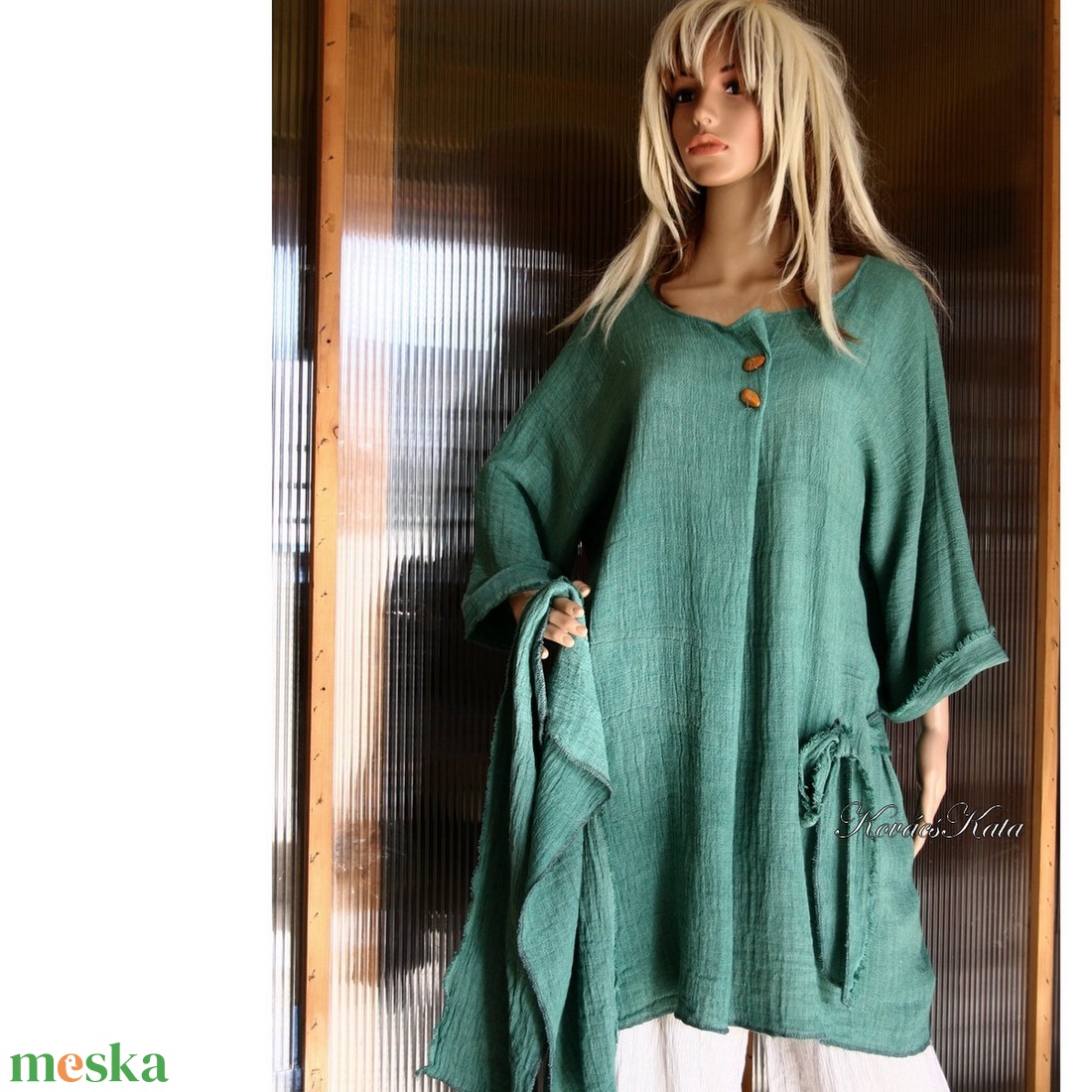 TANITA - géz tunikaruha, kismama ruha SZÍNEKBEN! - ruha & divat - női ruha - kismamaruha - Meska.hu