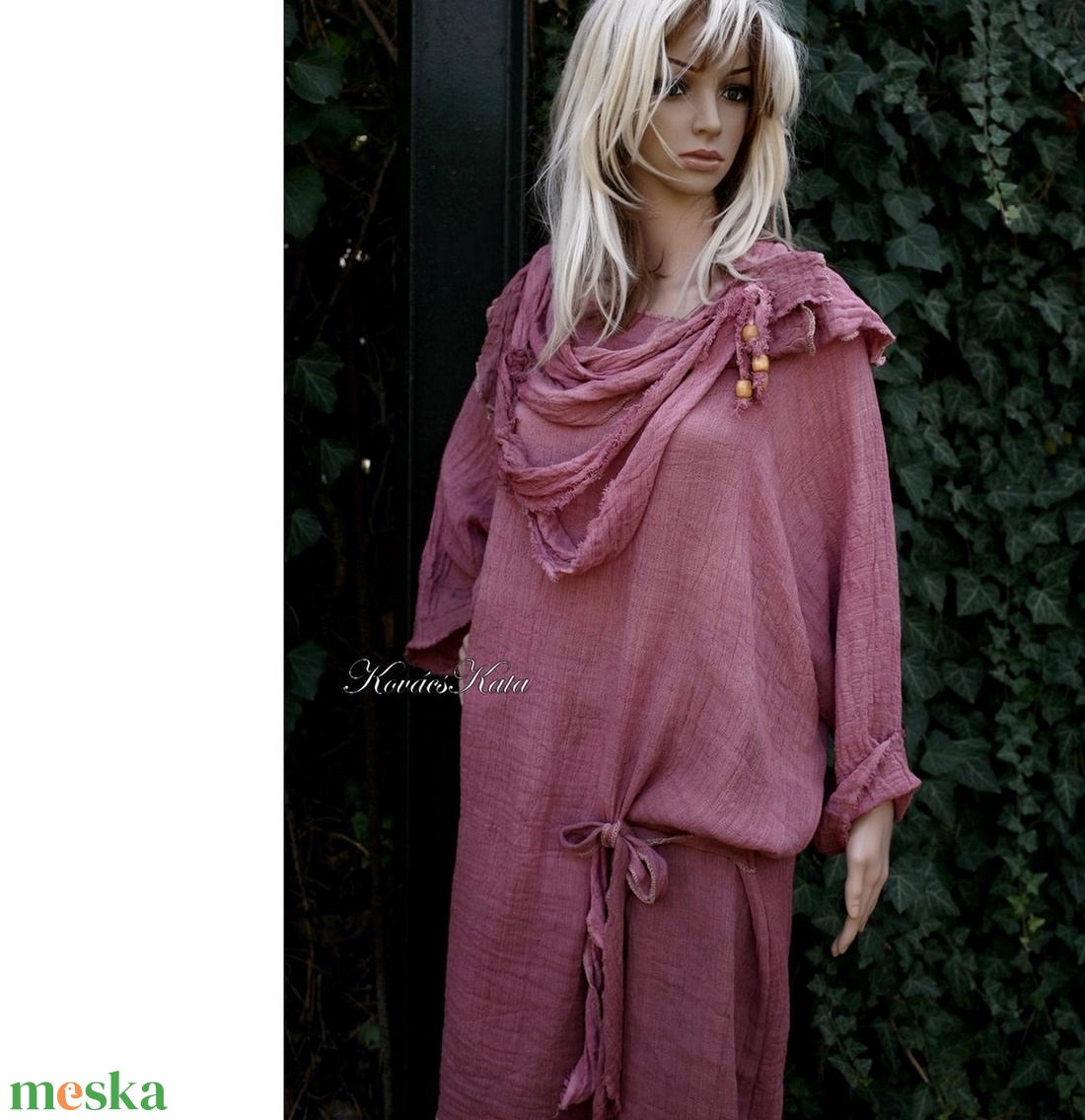 TANITA - géz tunikaruha, kismama ruha SZÍNEKBEN! - ruha & divat - női ruha - kismamaruha - Meska.hu