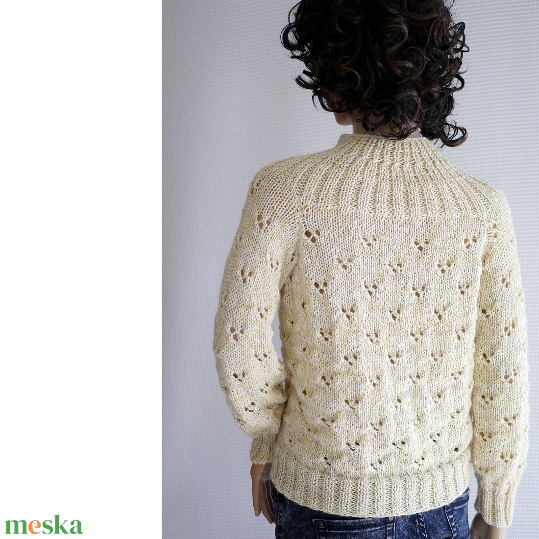 PATRÍCIA BabyAlpaca Silk - kézzel kötött exkluzív kardigán, pulóver / vanília - ruha & divat - női ruha - pulóver - Meska.hu PATRÍCIA BabyAlpaca Silk - kézzel kötött exkluzív kardigán, pulóver / vanília - ruha & divat - női ruha - pulóver - Meska.hu