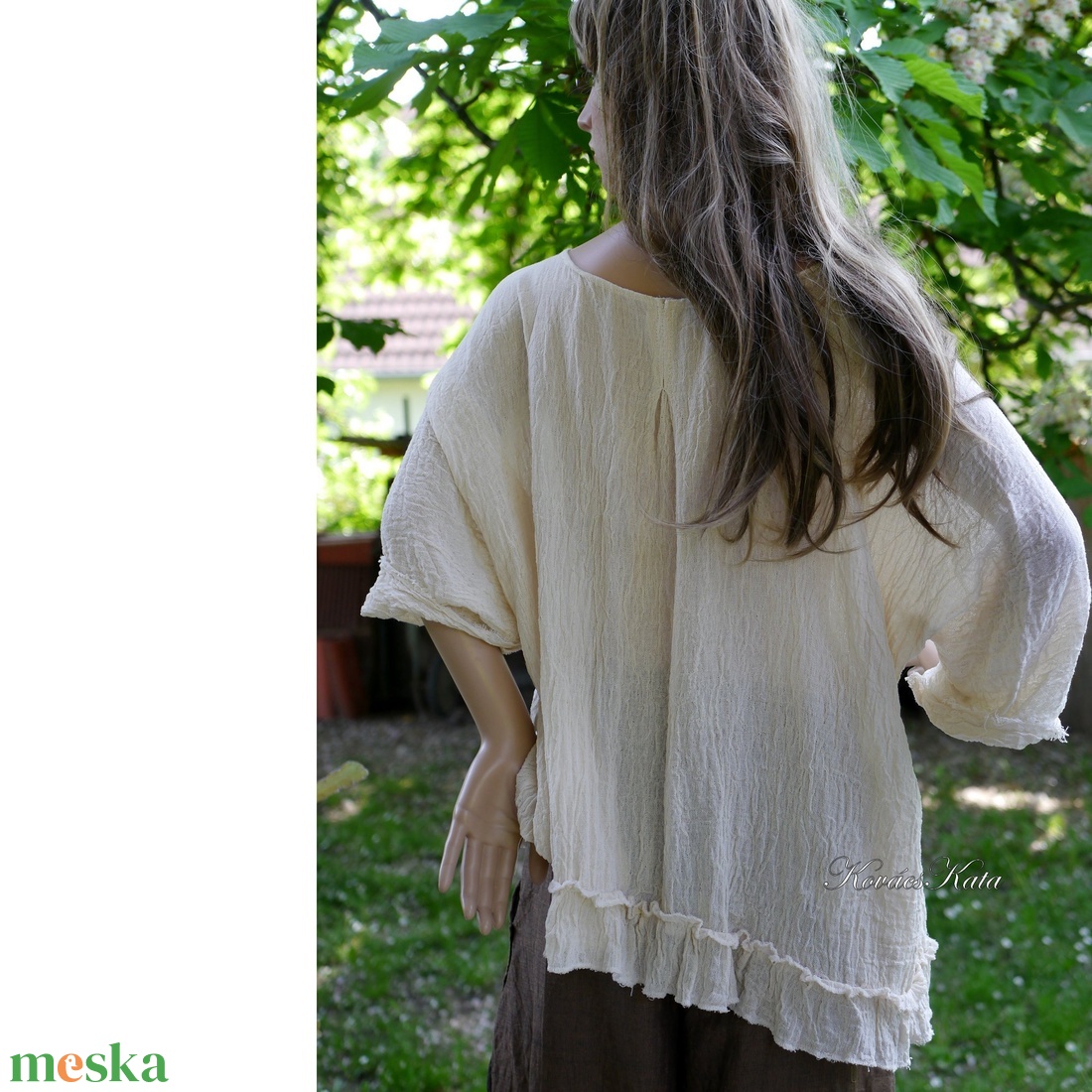 TRACY - lagenlook tunika, kismama ruha / natur - ruha & divat - női ruha - kismamaruha - Meska.hu TRACY - lagenlook tunika, kismama ruha / natur - ruha & divat - női ruha - kismamaruha - Meska.hu
