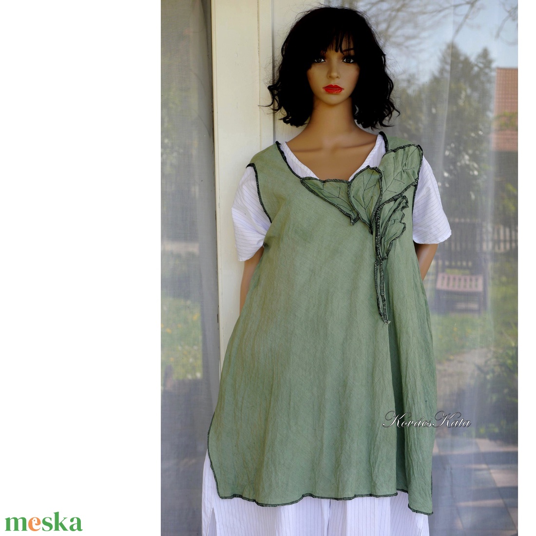 KARLA - artsy lagenlook tunika / leveles - ruha & divat - női ruha - tunika - Meska.hu KARLA - artsy lagenlook tunika / leveles - ruha & divat - női ruha - tunika - Meska.hu