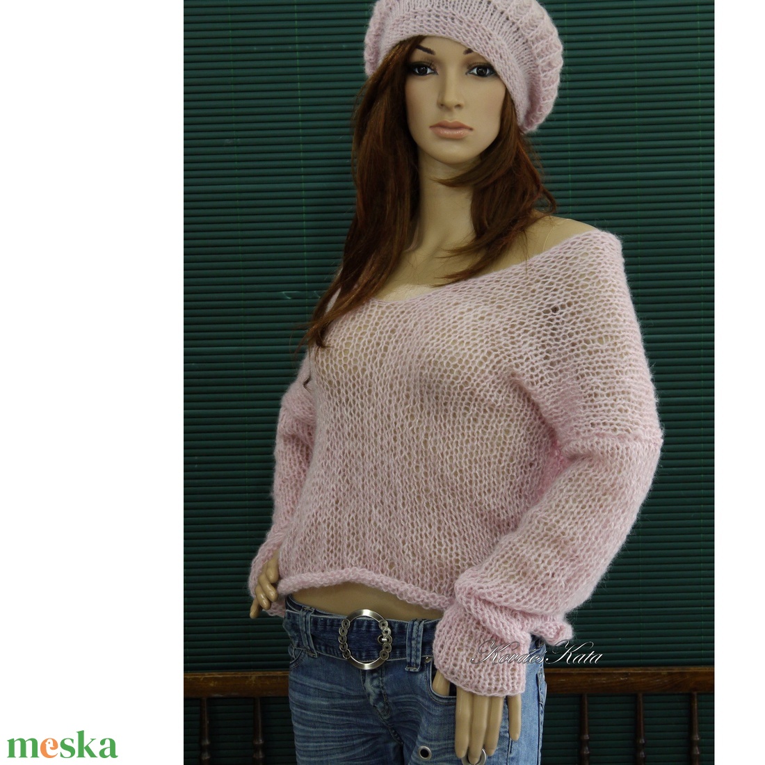 PILLE-PULCSI - - kézzel kötött trendi mohair pulóver / púder-rózsaszín - ruha & divat - női ruha - pulóver - Meska.hu PILLE-PULCSI - - kézzel kötött trendi mohair pulóver / púder-rózsaszín - ruha & divat - női ruha - pulóver - Meska.hu