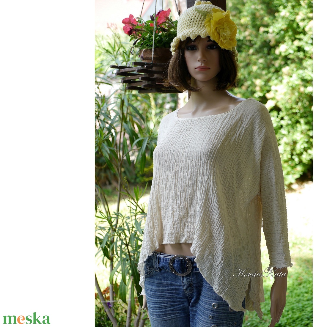 RUSTIC GÉZTOP - ruha & divat - női ruha - blúz - Meska.hu RUSTIC GÉZTOP - ruha & divat - női ruha - blúz - Meska.hu