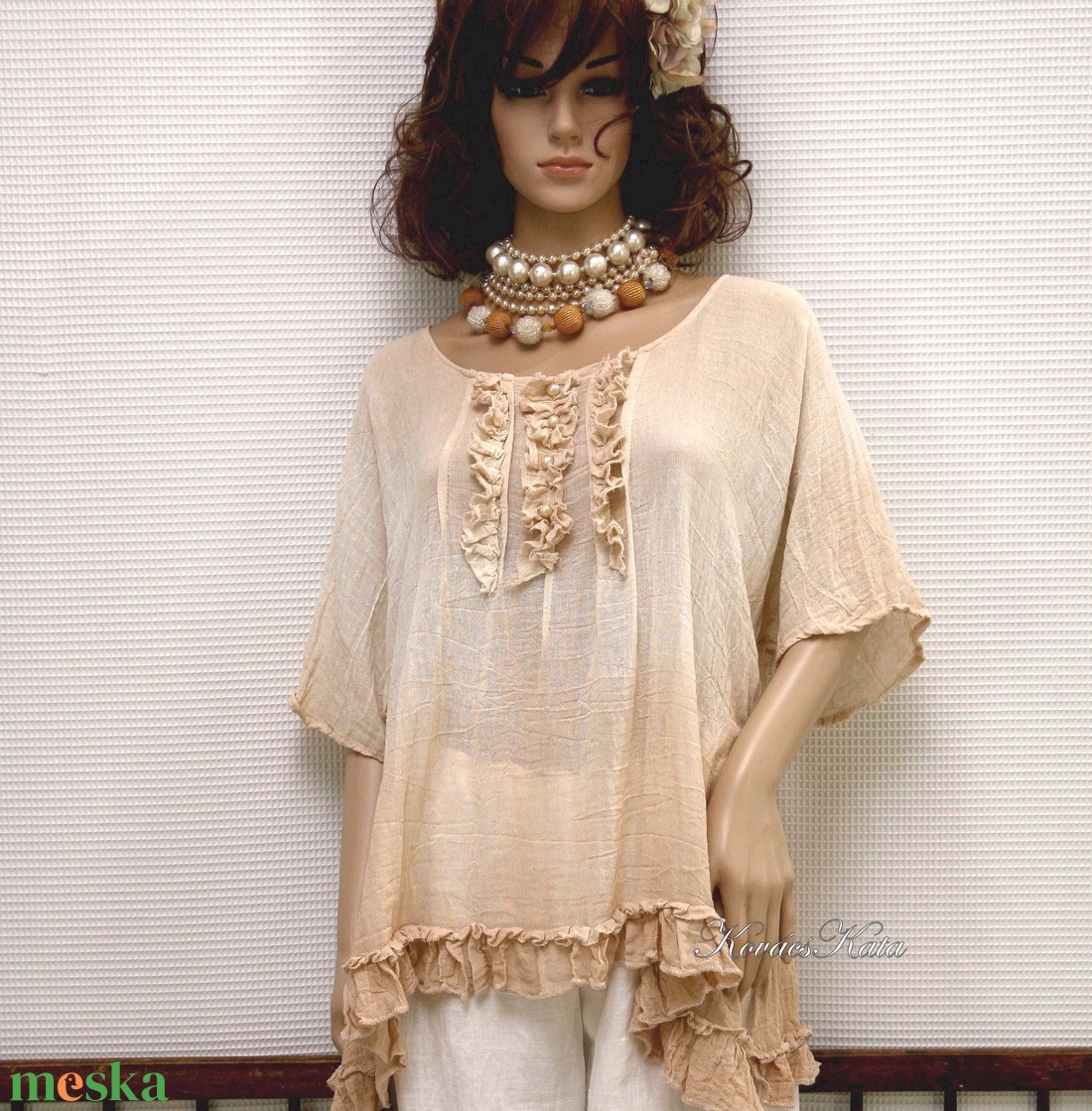 ESZTI - lagenlook tunika ombre - ruha & divat - női ruha - tunika - Meska.hu ESZTI - lagenlook tunika ombre - ruha & divat - női ruha - tunika - Meska.hu