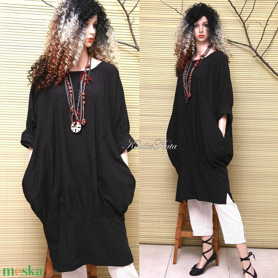 KEHELYRUHA - lagenlook tunikaruha - ruha & divat - női ruha - ruha - Meska.hu