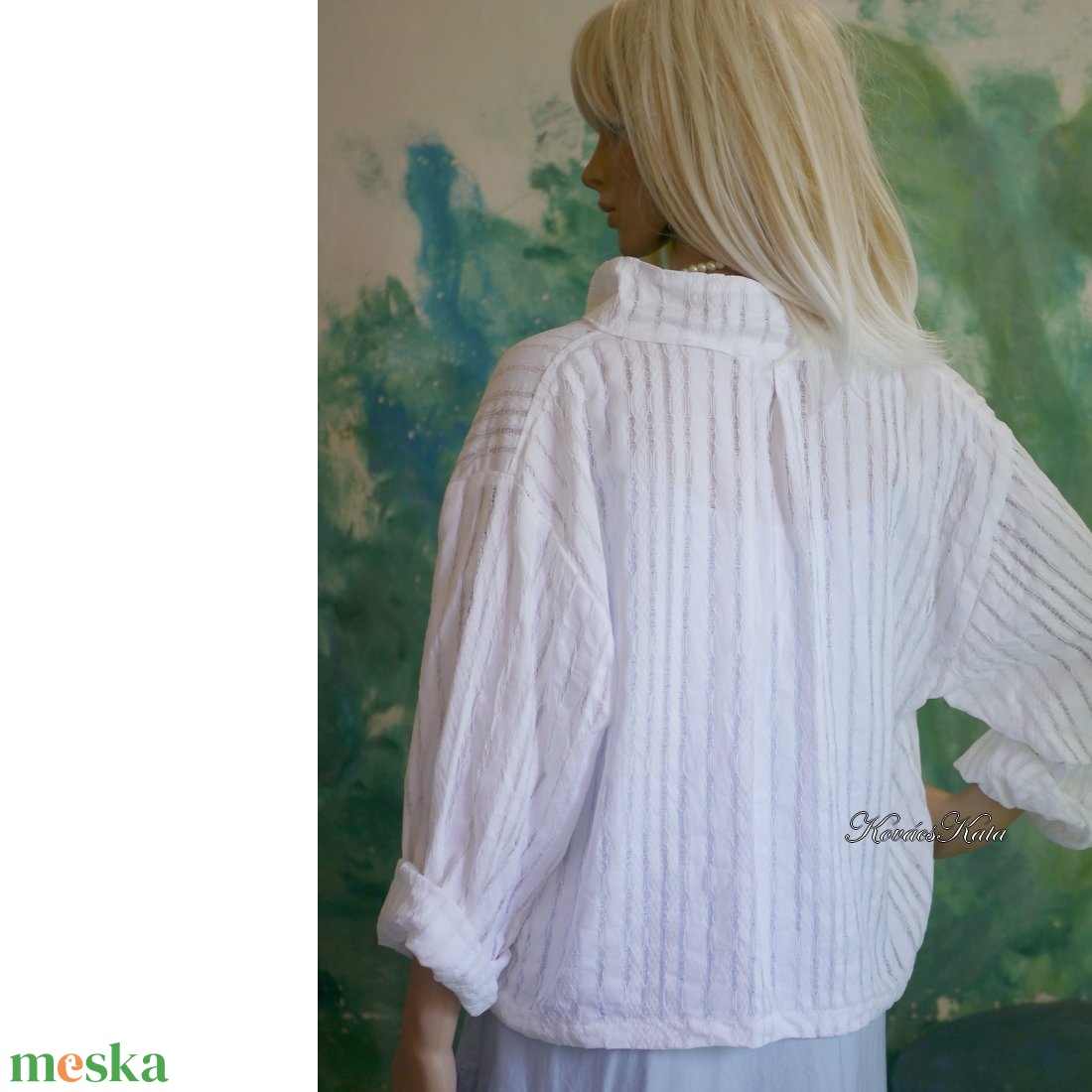AZSÚROS - design blúz, nyári kabátka - ruha & divat - női ruha - bolero - Meska.hu AZSÚROS - design blúz, nyári kabátka - ruha & divat - női ruha - bolero - Meska.hu