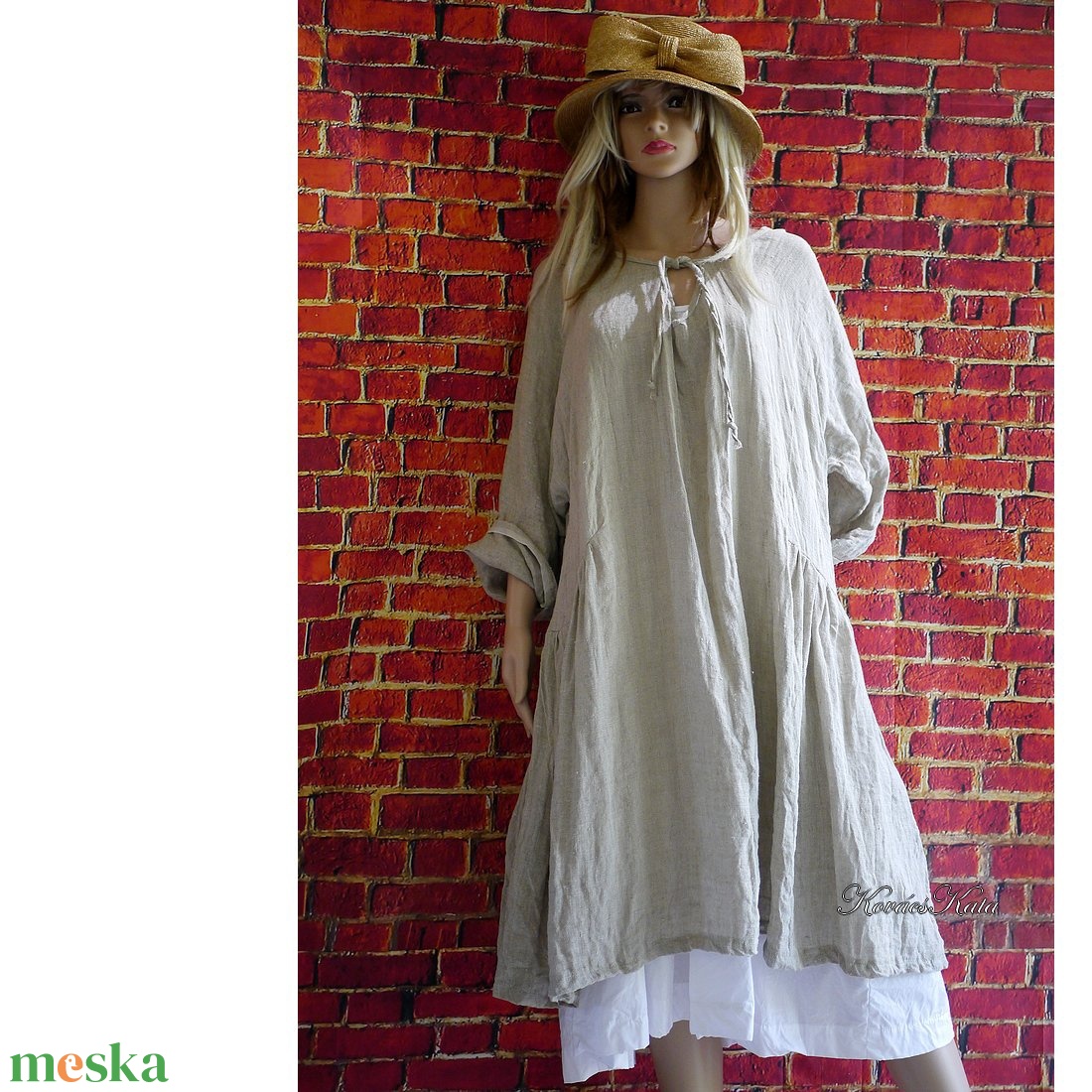 PAULA FLAX-LENBŐL - lagenlook tunikaruha - ruha & divat - női ruha - ruha - Meska.hu PAULA FLAX-LENBŐL - lagenlook tunikaruha - ruha & divat - női ruha - ruha - Meska.hu