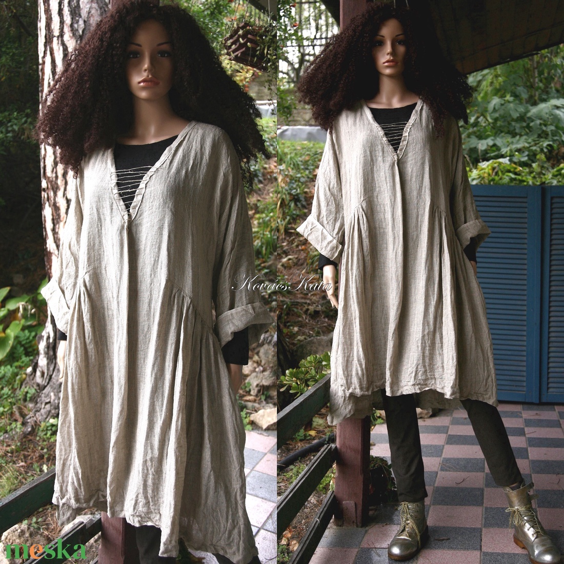 PAULA FLAX-LENBŐL - lagenlook tunikaruha - ruha & divat - női ruha - ruha - Meska.hu PAULA FLAX-LENBŐL - lagenlook tunikaruha - ruha & divat - női ruha - ruha - Meska.hu