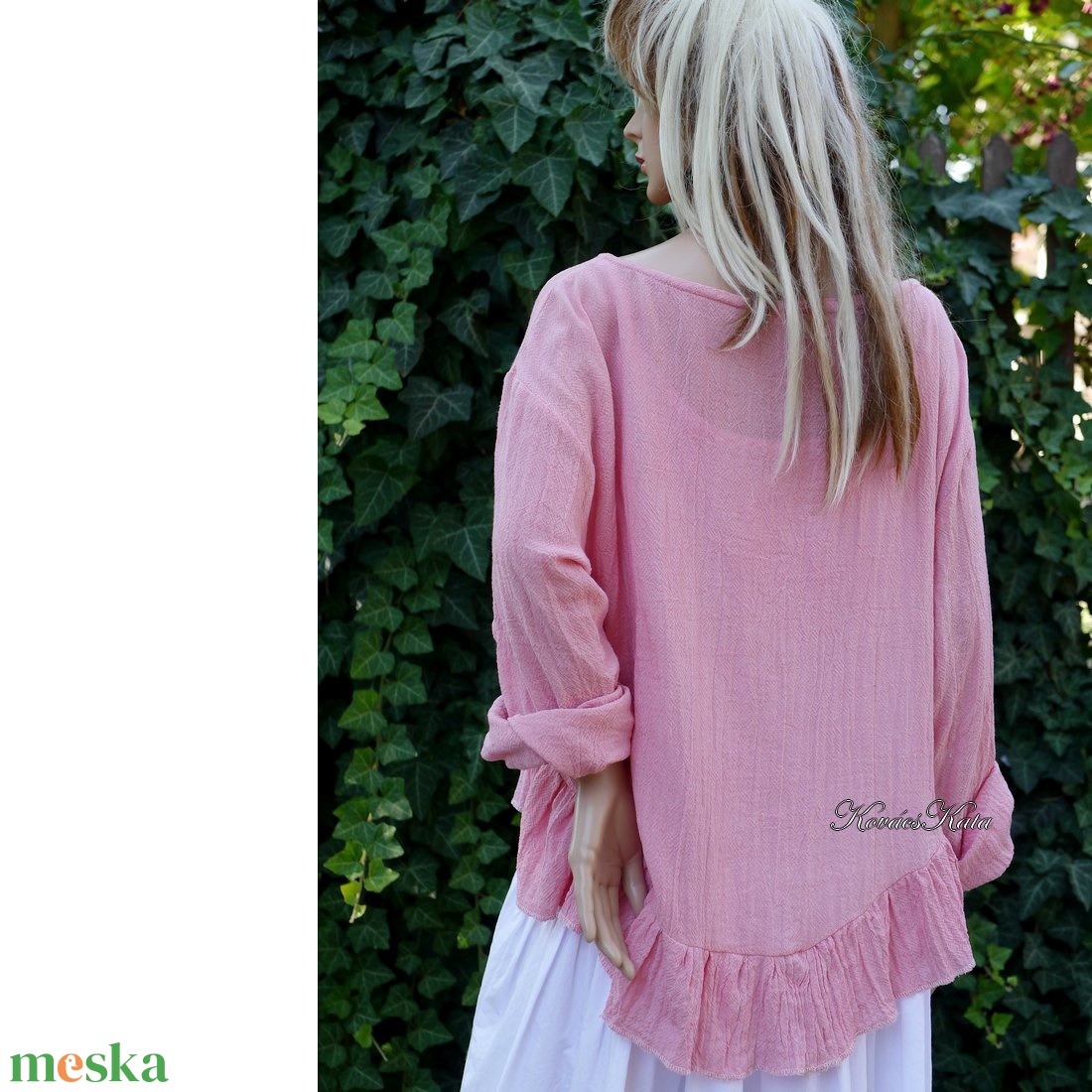 DOLLY - romantikus design kabátka / rózsaszín - ruha & divat - női ruha - blúz - Meska.hu DOLLY - romantikus design kabátka / rózsaszín - ruha & divat - női ruha - blúz - Meska.hu