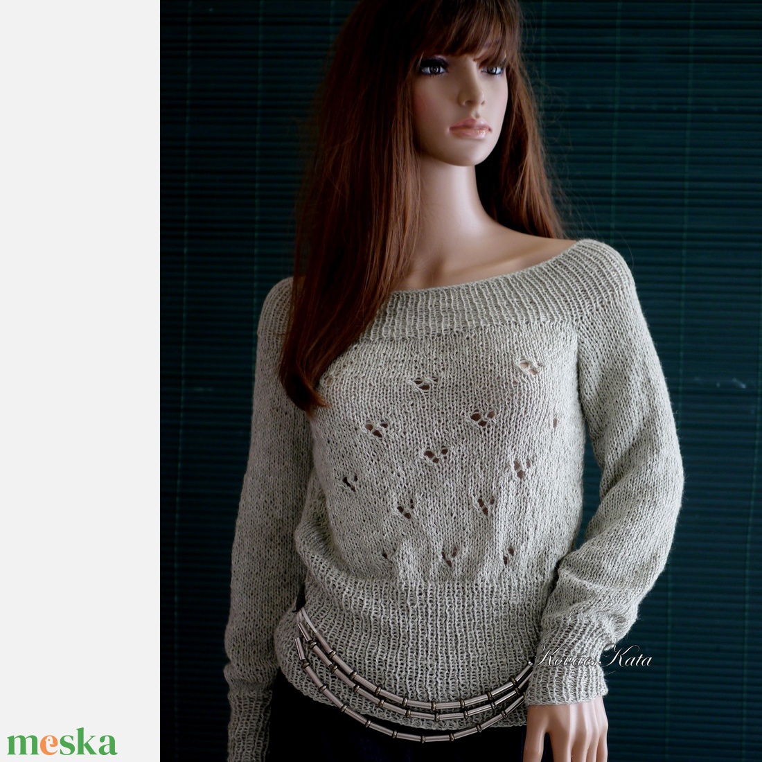 PATSYBabyAlpaca Silk - kézzel kötött exkluzív design pulóver / pisztácia - ruha & divat - női ruha - pulóver - Meska.hu PATSYBabyAlpaca Silk - kézzel kötött exkluzív design pulóver / pisztácia - ruha & divat - női ruha - pulóver - Meska.hu