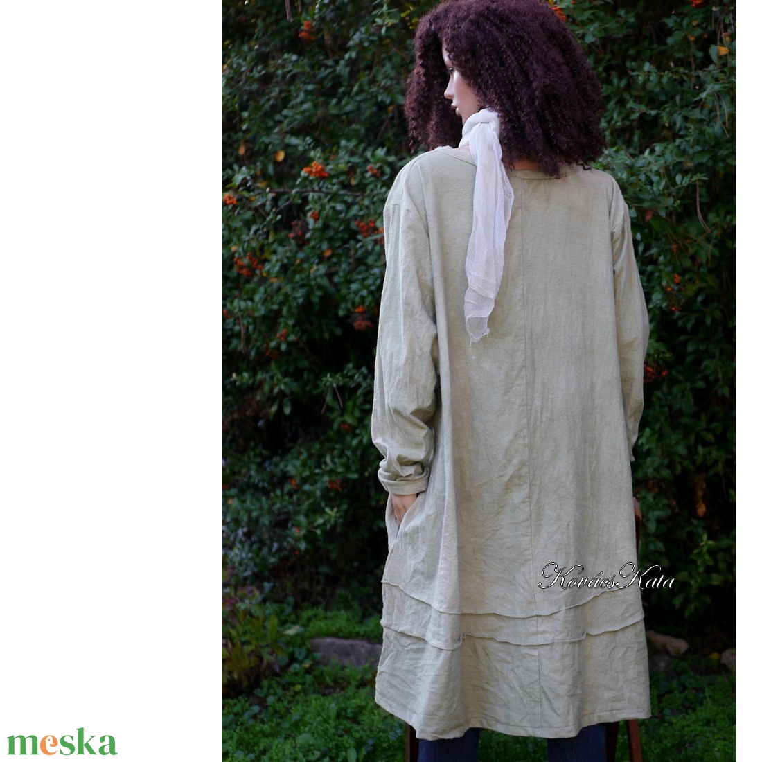 MIRTILL - kézzel festett lagenlook flanel ruha - ruha & divat - női ruha - ruha - Meska.hu MIRTILL - kézzel festett lagenlook flanel ruha - ruha & divat - női ruha - ruha - Meska.hu