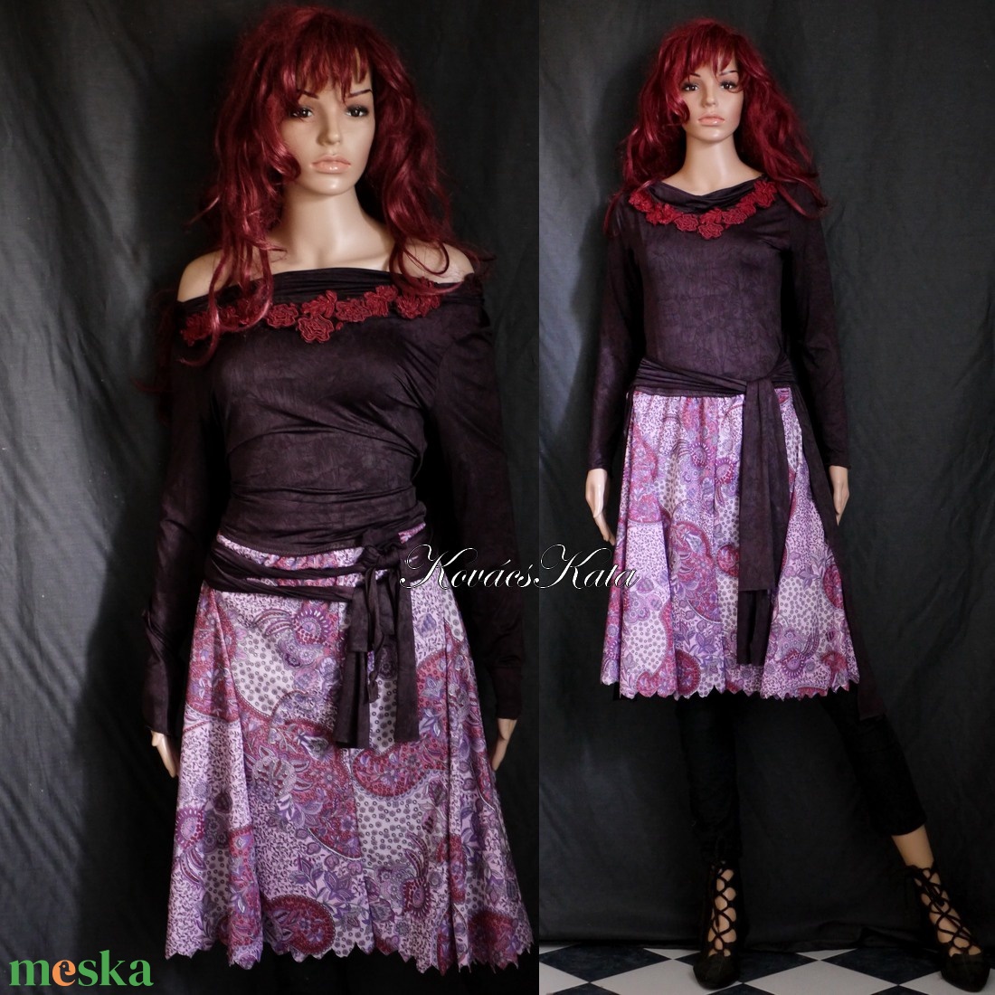 ANDREA - design jersey-ruha - ruha & divat - női ruha - ruha - Meska.hu ANDREA - design jersey-ruha - ruha & divat - női ruha - ruha - Meska.hu
