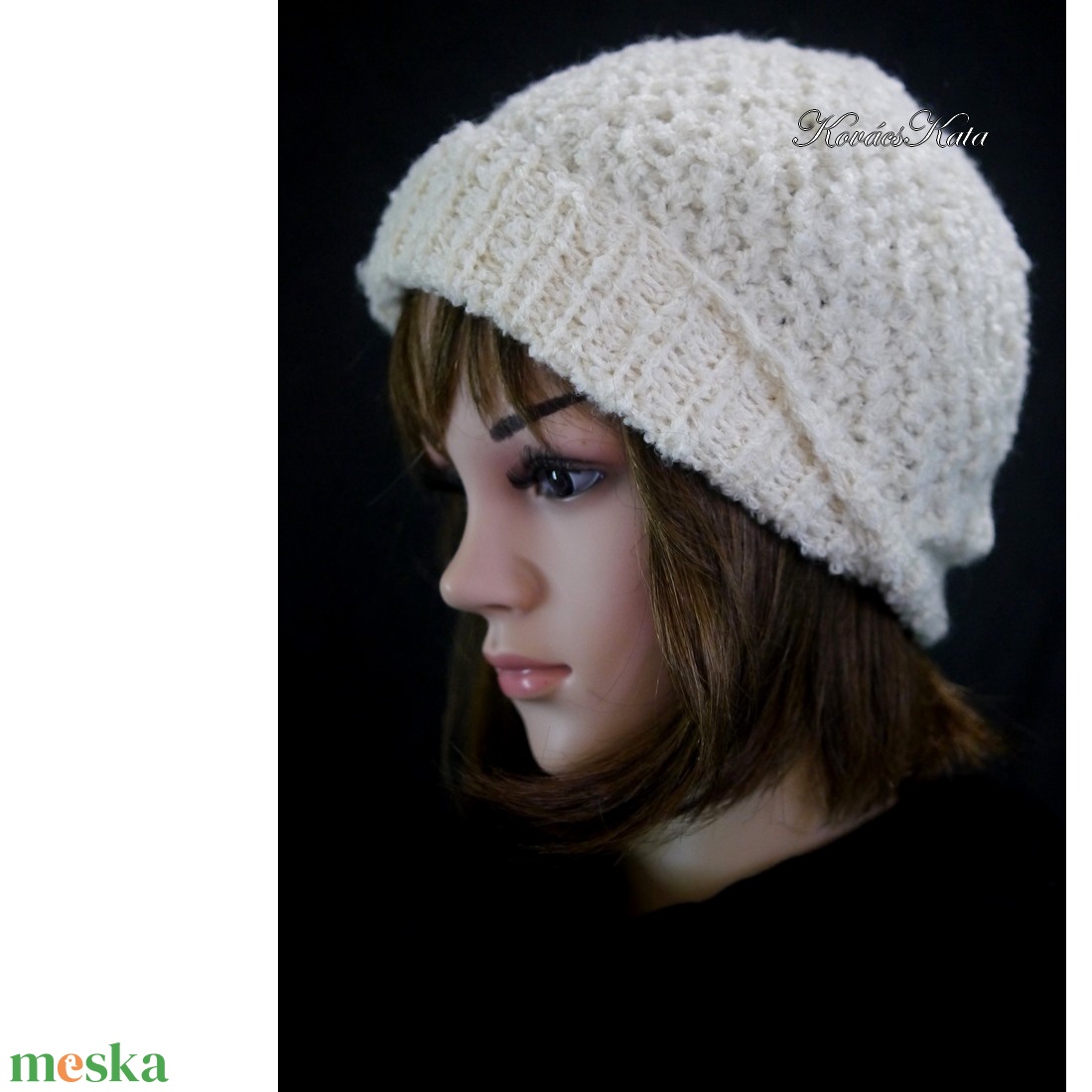 SZILVI-SAPI / alpaka buklé - trendi kézzel kötött gyapjú sapka, beanie / fehér - ruha & divat - sál, sapka, kendő - sapka - Meska.hu SZILVI-SAPI / alpaka buklé - trendi kézzel kötött gyapjú sapka, beanie / fehér - ruha & divat - sál, sapka, kendő - sapka - Meska.hu