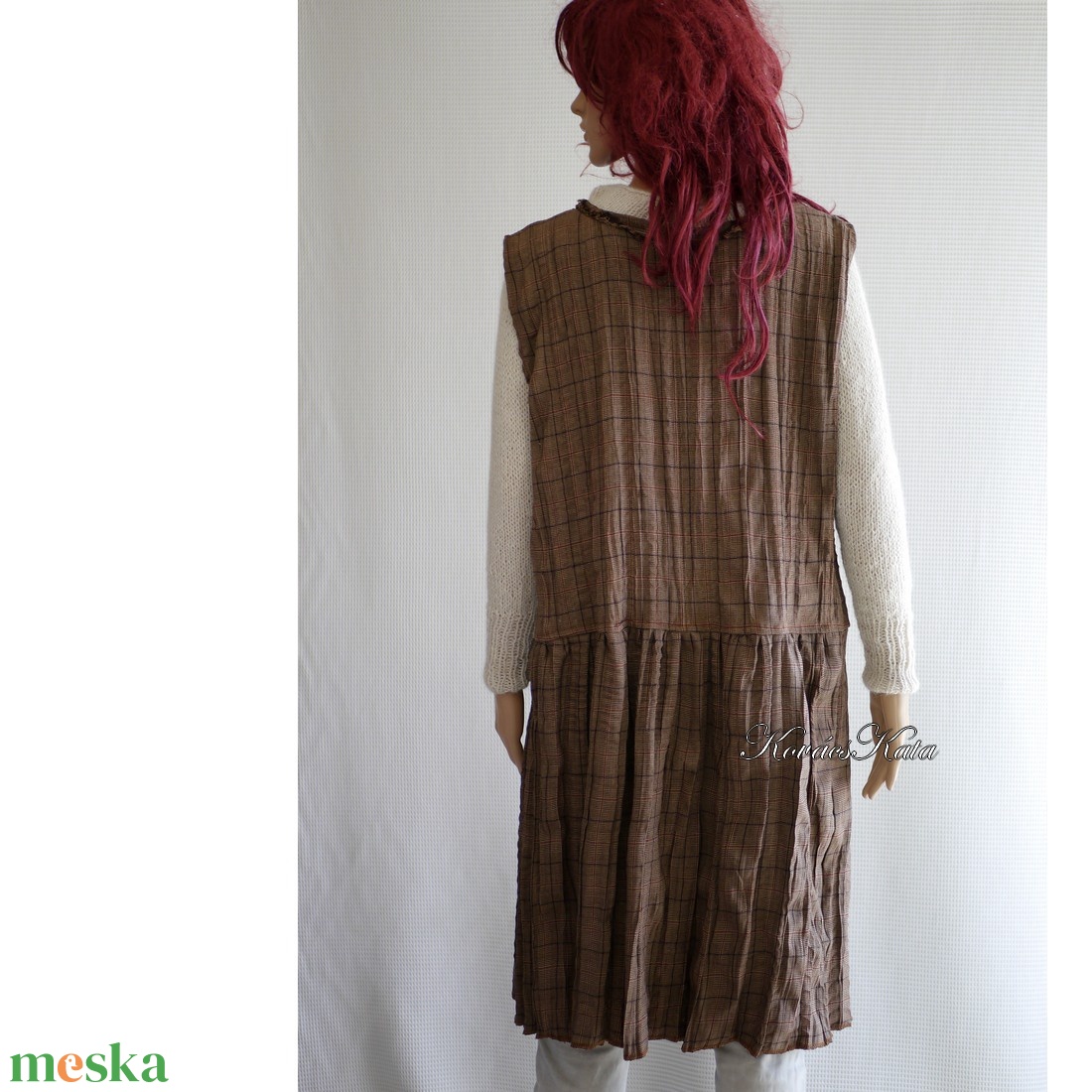 GRUNGE JUMPER - lagenlook flapper ruha / barna - ruha & divat - női ruha - ruha - Meska.hu GRUNGE JUMPER - lagenlook flapper ruha / barna - ruha & divat - női ruha - ruha - Meska.hu