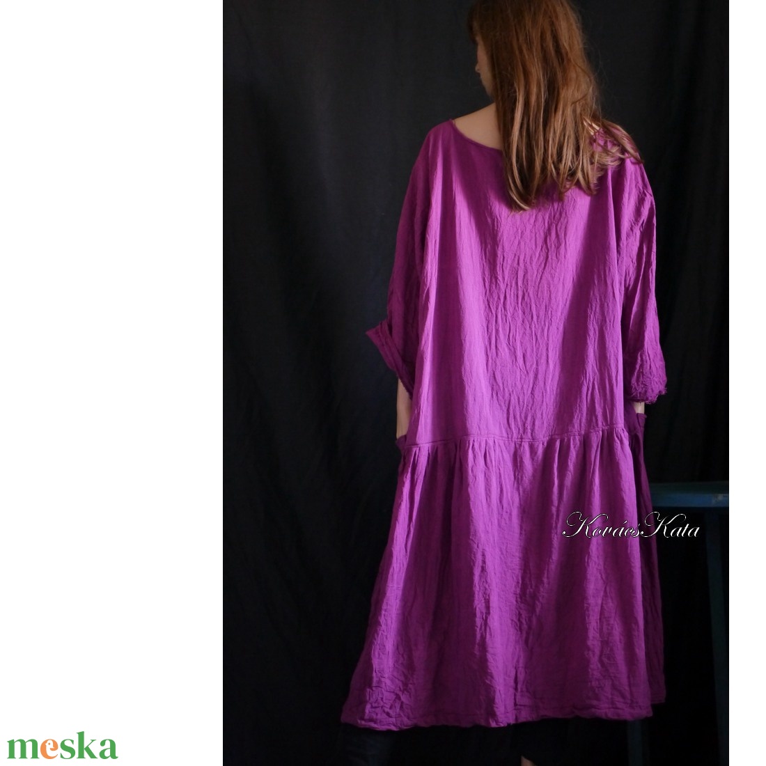 IBI-RUHA / püspöklila - lagenlook design flapper ruha - ruha & divat - női ruha - ruha - Meska.hu IBI-RUHA / püspöklila - lagenlook design flapper ruha - ruha & divat - női ruha - ruha - Meska.hu