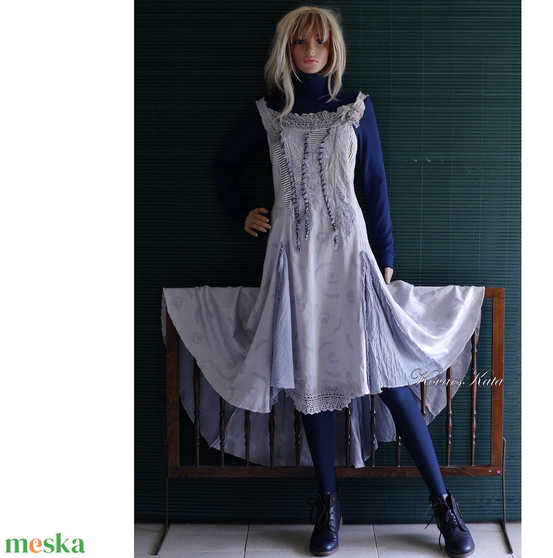 TAMARA / smoky - shabby chic design-ruha - ruha & divat - női ruha - ruha - Meska.hu TAMARA / smoky - shabby chic design-ruha - ruha & divat - női ruha - ruha - Meska.hu