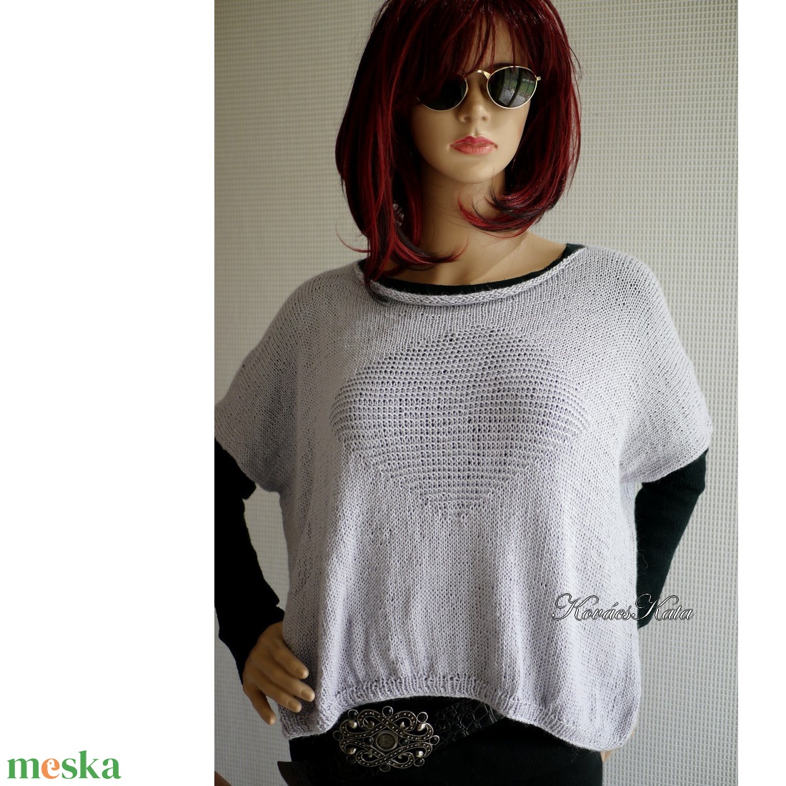DORA / BabyAlpaca Silk - exkluzív kézzel kötött design pulóver / ezüst-szürke - ruha & divat - női ruha - pulóver - Meska.hu DORA / BabyAlpaca Silk - exkluzív kézzel kötött design pulóver / ezüst-szürke - ruha & divat - női ruha - pulóver - Meska.hu