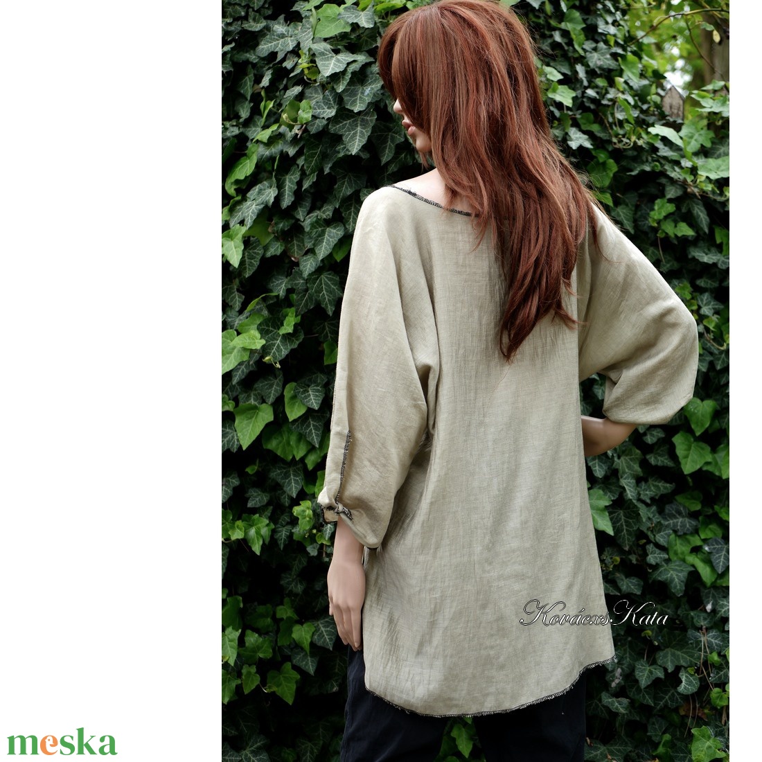 SELYEMTUNIKA - artsy lagenlook selyemblúz / halvány keki - ruha & divat - női ruha - tunika - Meska.hu SELYEMTUNIKA - artsy lagenlook selyemblúz / halvány keki - ruha & divat - női ruha - tunika - Meska.hu