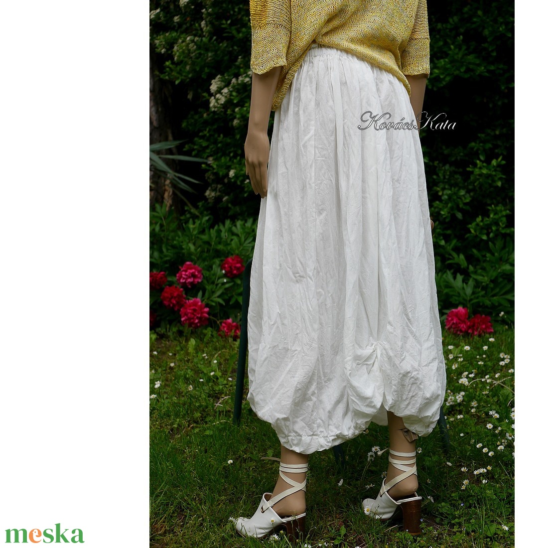 RACHEL / fehér - lagenlook szoknya vagy nyári ruha - ruha & divat - női ruha - szoknya - Meska.hu RACHEL / fehér - lagenlook szoknya vagy nyári ruha - ruha & divat - női ruha - szoknya - Meska.hu