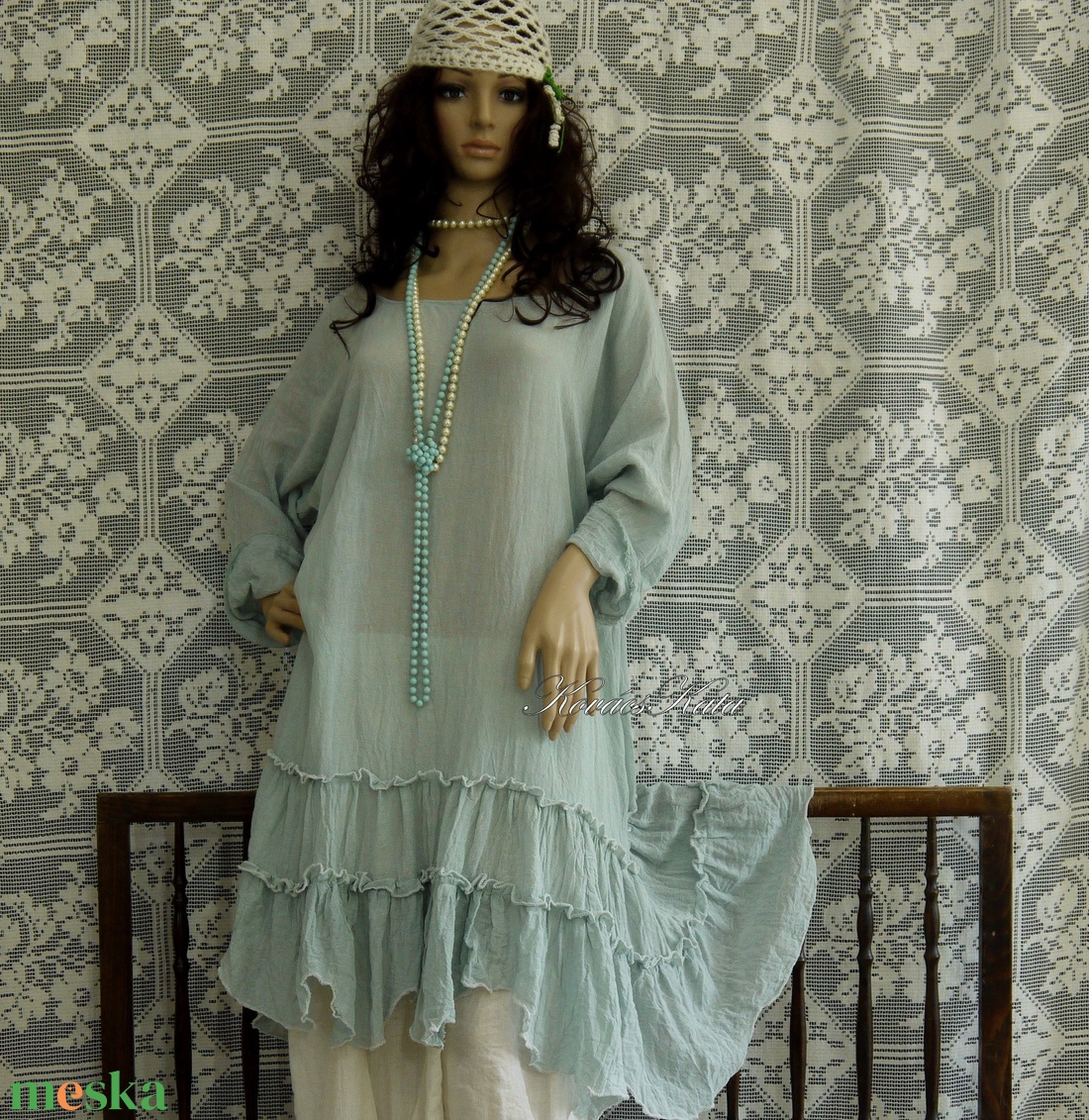 IDA - romantikus flapper-ruha / vízkék - ruha & divat - női ruha - ruha - Meska.hu IDA - romantikus flapper-ruha / vízkék - ruha & divat - női ruha - ruha - Meska.hu