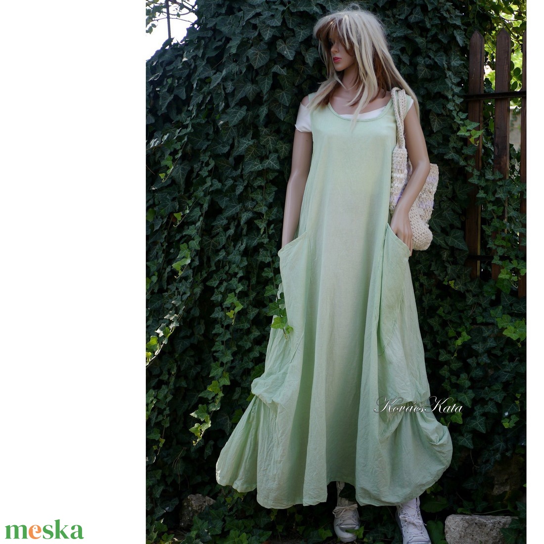 KIM / almazöld - kánikula-ruha, plázs-ruha - ruha & divat - női ruha - ruha - Meska.hu KIM / almazöld - kánikula-ruha, plázs-ruha - ruha & divat - női ruha - ruha - Meska.hu
