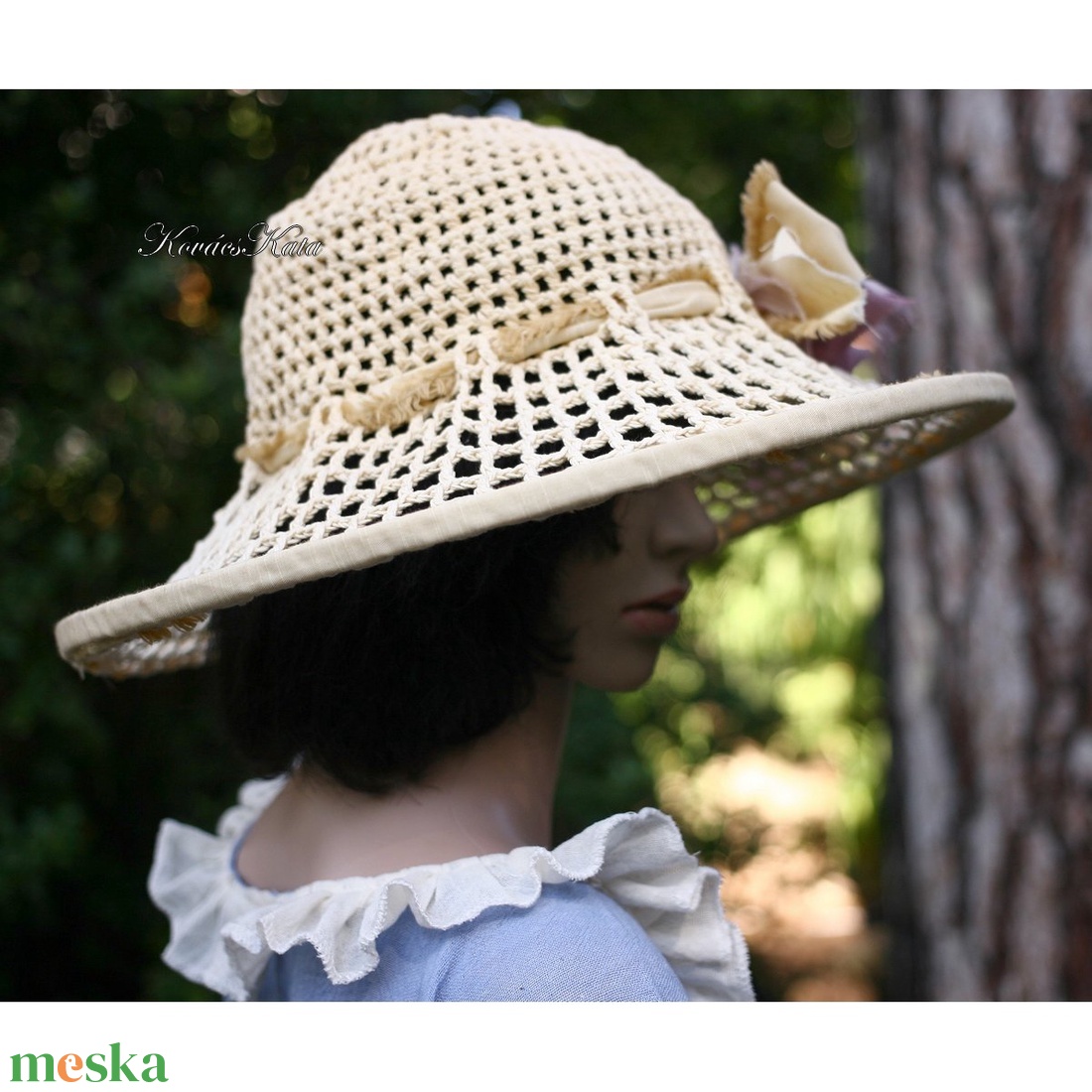 AUDREY - vintage stílusú horgolt harang kalap - ruha & divat - sál, sapka, kendő - kalap - Meska.hu AUDREY - vintage stílusú horgolt harang kalap - ruha & divat - sál, sapka, kendő - kalap - Meska.hu