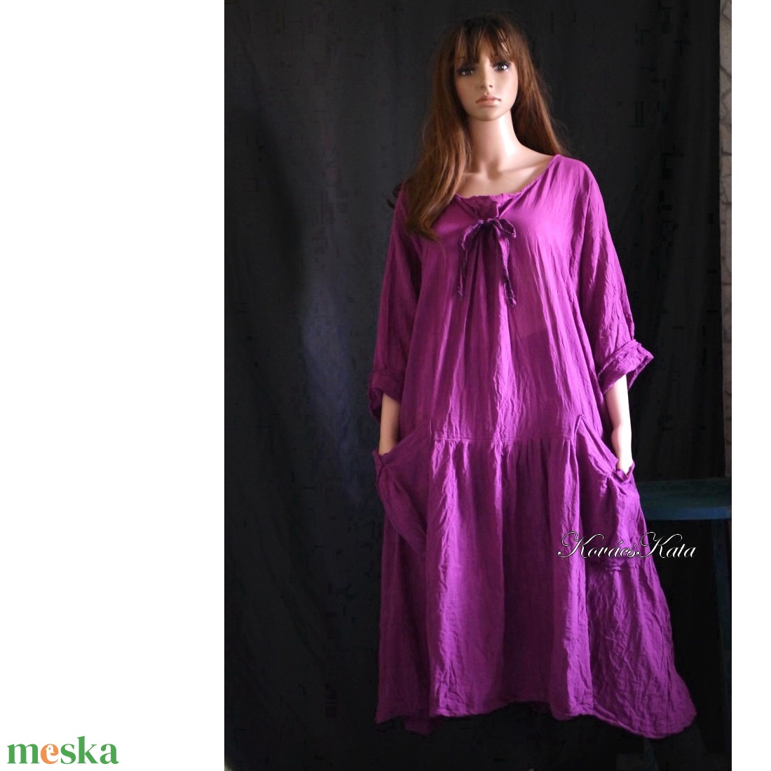 IBI-RUHA / püspöklila - lagenlook design flapper ruha - ruha & divat - női ruha - ruha - Meska.hu IBI-RUHA / püspöklila - lagenlook design flapper ruha - ruha & divat - női ruha - ruha - Meska.hu