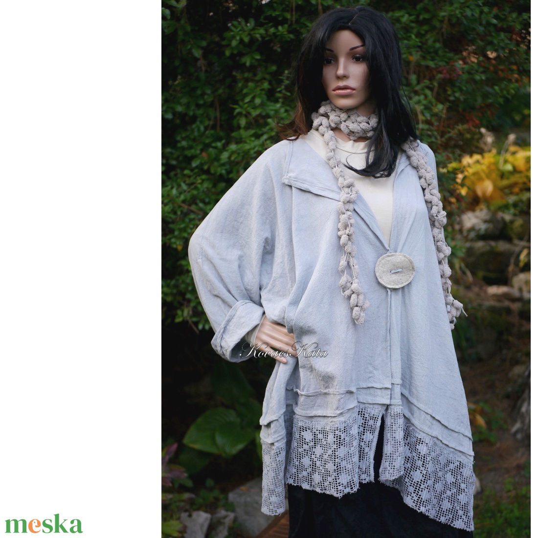 MELINDA - romantikus lagenlook kabátka - ruha & divat - női ruha - kabát - Meska.hu MELINDA - romantikus lagenlook kabátka - ruha & divat - női ruha - kabát - Meska.hu