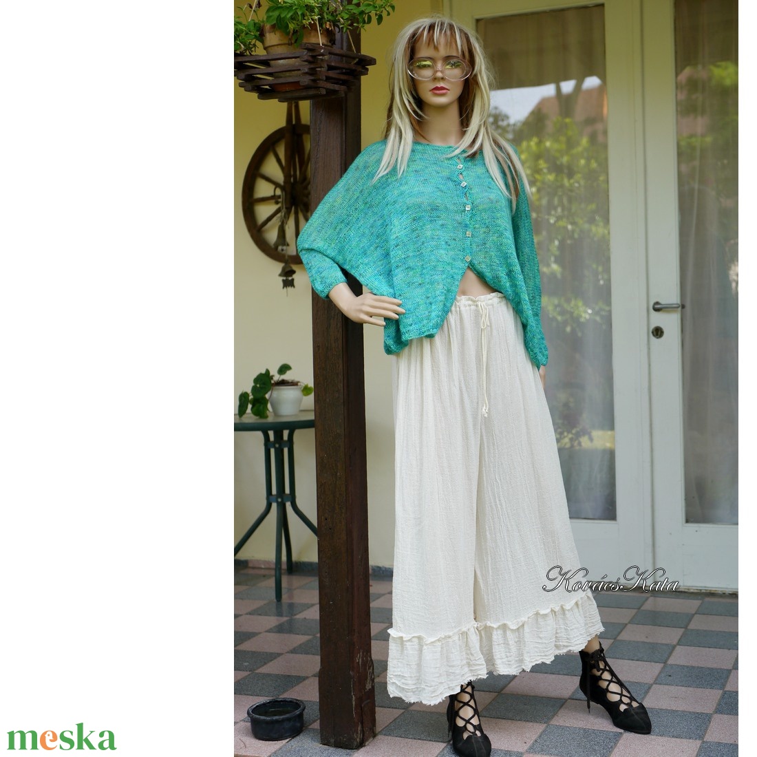 SACI-NACI - lagenlook géznadrág - ruha & divat - női ruha - nadrág - Meska.hu SACI-NACI - lagenlook géznadrág - ruha & divat - női ruha - nadrág - Meska.hu