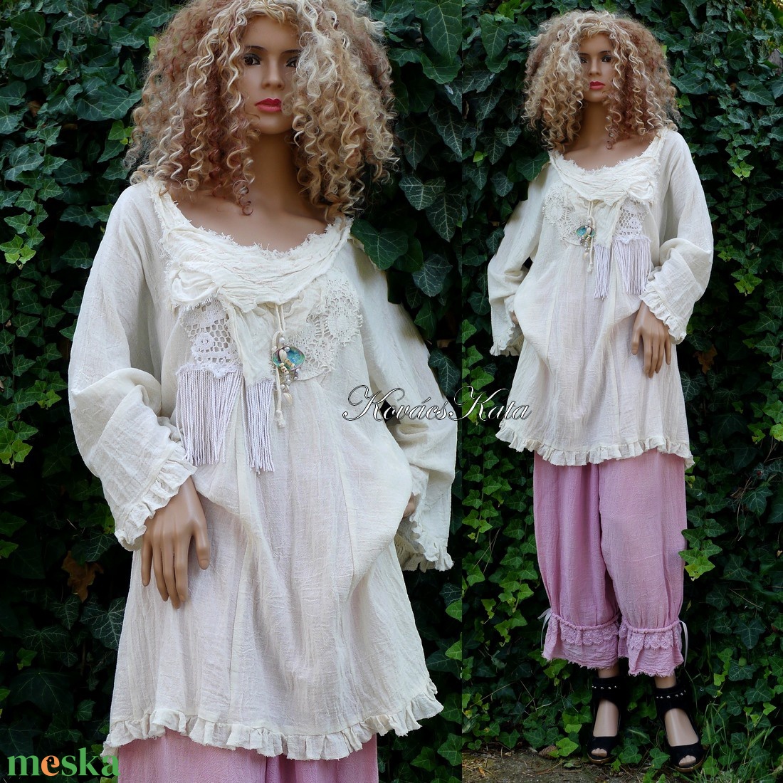 ANGYALTUNIKA - artsy lagenlook design felső - ruha & divat - női ruha - tunika - Meska.hu ANGYALTUNIKA - artsy lagenlook design felső - ruha & divat - női ruha - tunika - Meska.hu