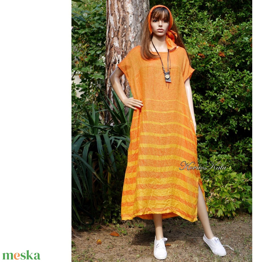 STELLA - lenvászon design ruha, ujjatlan plázs-ruha - ruha & divat - női ruha - ruha - Meska.hu STELLA - lenvászon design ruha, ujjatlan plázs-ruha - ruha & divat - női ruha - ruha - Meska.hu
