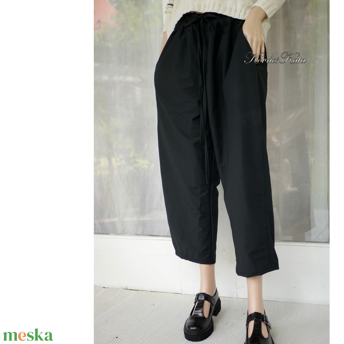 MARLENE - trendi széles-szárú design nadrág - ruha & divat - női ruha - nadrág - Meska.hu MARLENE - trendi széles-szárú design nadrág - ruha & divat - női ruha - nadrág - Meska.hu