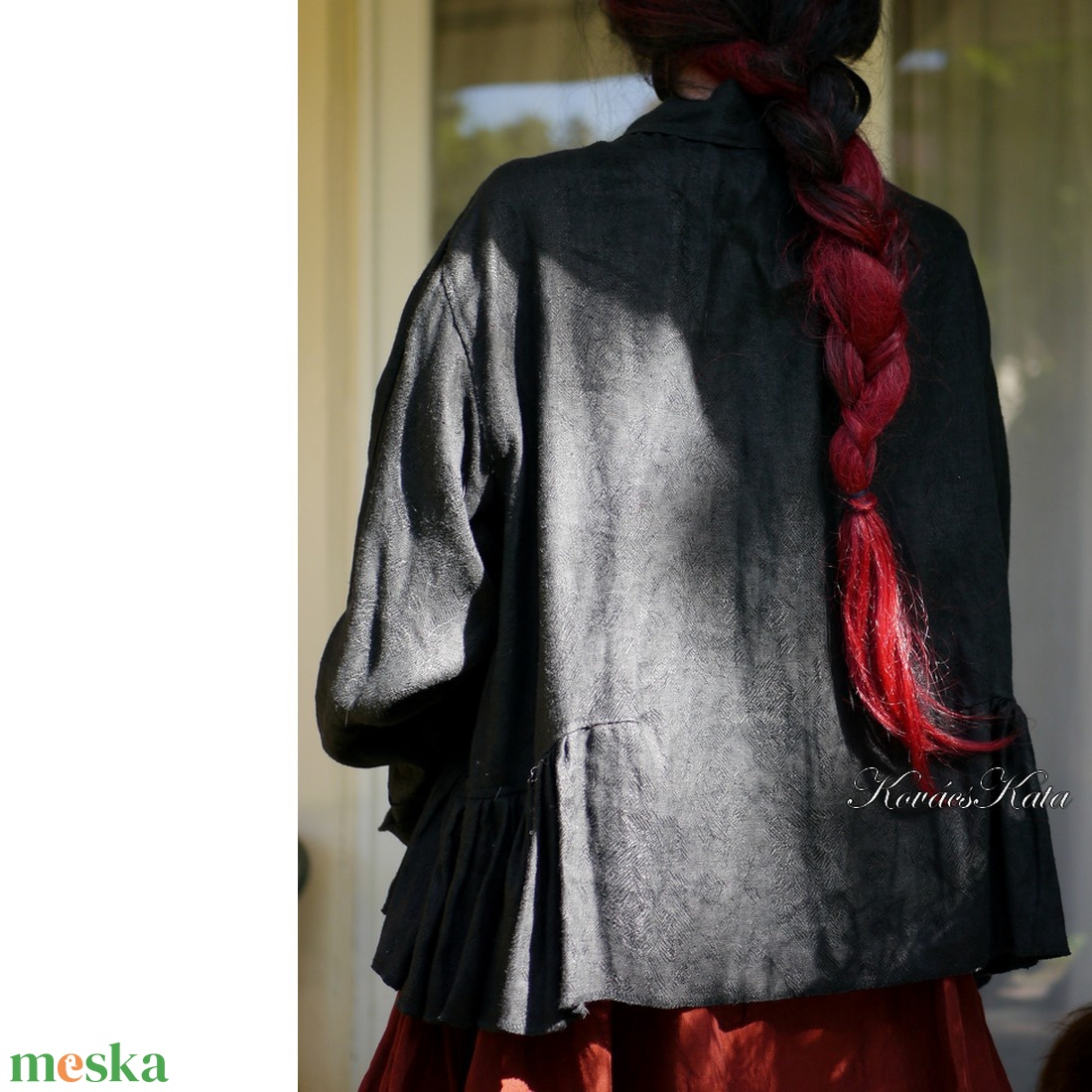 PAULA JACKET - jacquard lenvászon design kabátka - ruha & divat - női ruha - kabát - Meska.hu PAULA JACKET - jacquard lenvászon design kabátka - ruha & divat - női ruha - kabát - Meska.hu